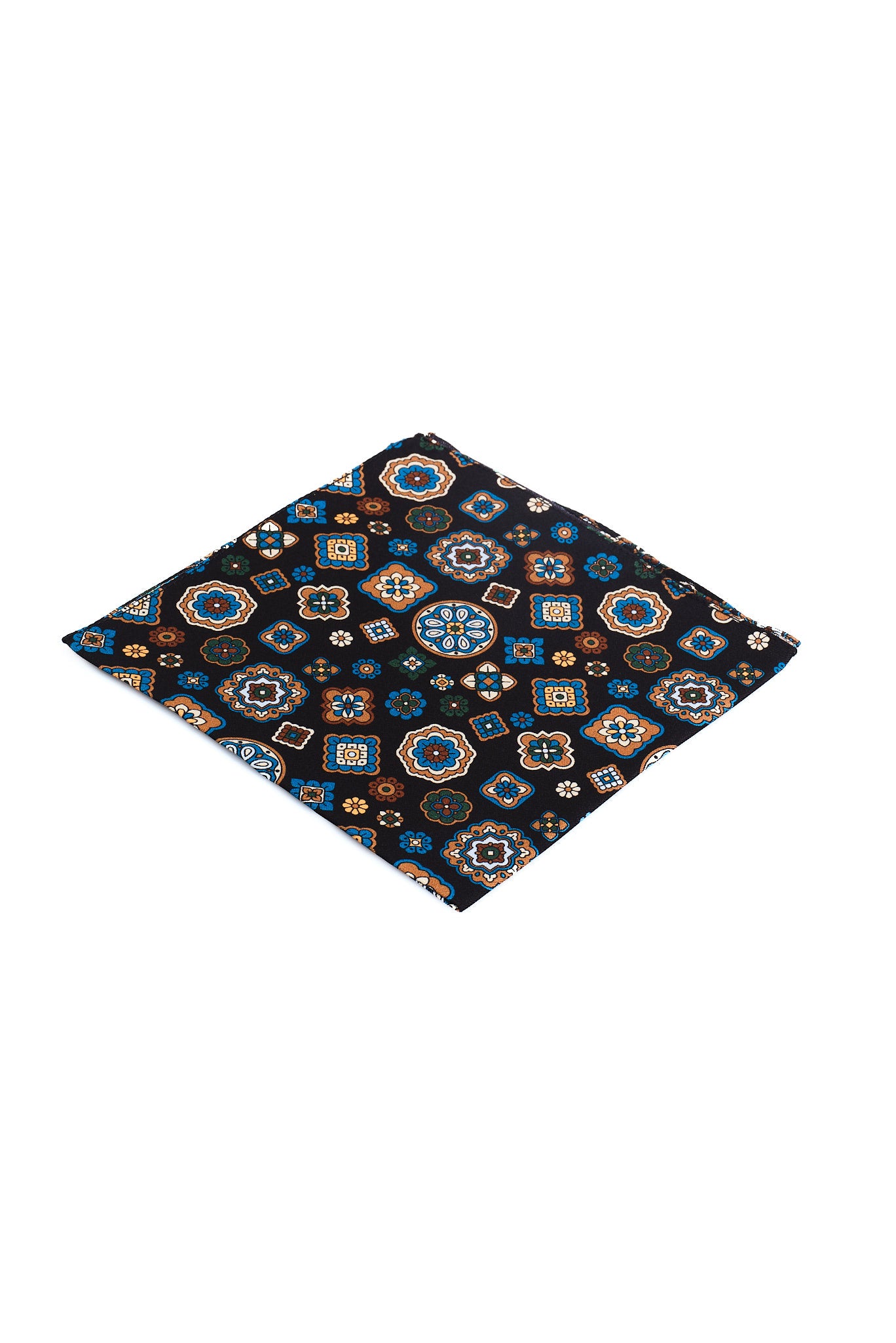 ΜΑΝΤΗΛΙ ΠΟΣΕΤ ΜΕΤΑΞΩΤΟ ΜΟLINELLI ΣΕ ΜΑΥΡΟ ΧΡΩΜΑ ΚΑΙ ΜΠΛΕ ΜΠΕΖ ΜΟΤΙΒΑ