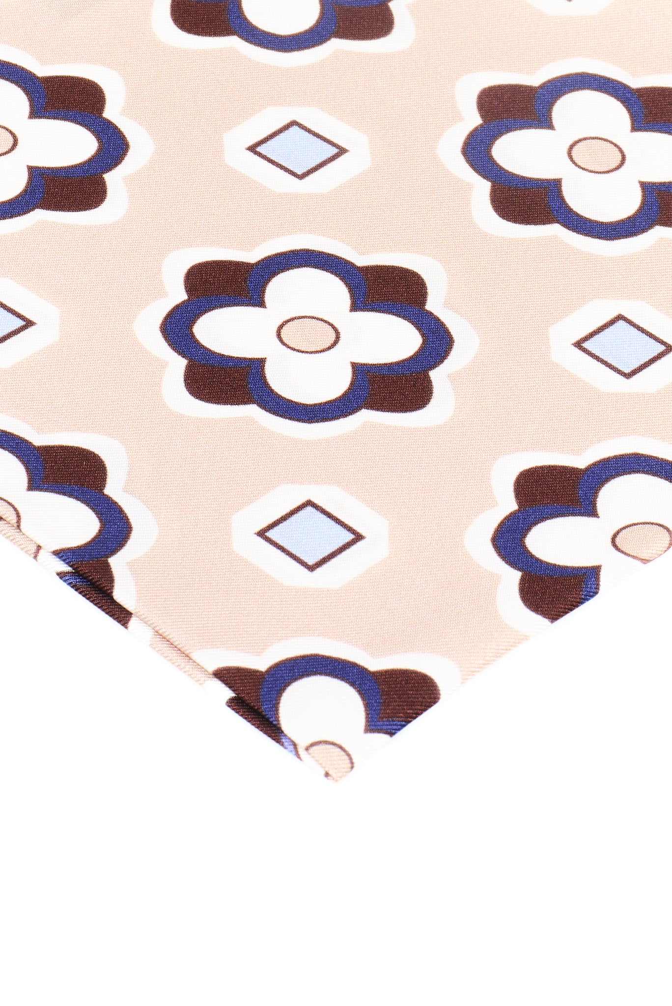 ΜΑΝΤΗΛΙ ΠΟΣΕΤ ΜΕΤΑΞΩΤΟ ΜΟLINELLI ΣΕ ΕΚΡΟΥ ΧΡΩΜΑ ΚΑΙ ΜΠΛΕ ΜΠΟΡΤΝΟ ΜΟΤΙΒΑ