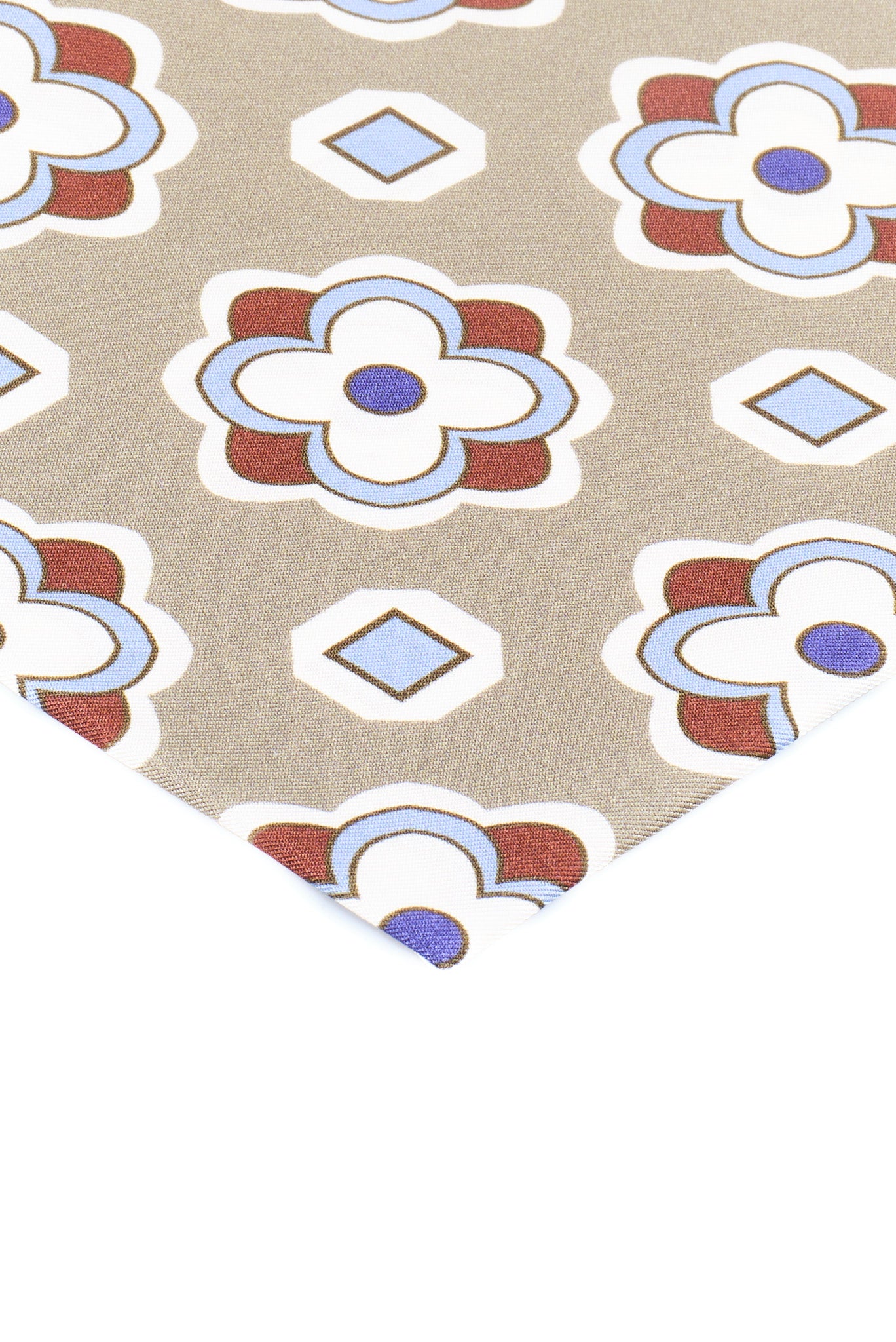 ΜΑΝΤΗΛΙ ΠΟΣΕΤ ΜΕΤΑΞΩΤΟ ΜΟLINELLI ΣΕ MΠΕΖ ΧΡΩΜΑ ΚΑΙ ΜΠΛΕ ΚΟΚΚΙΝΑ ΜΟΤΙΒΑ