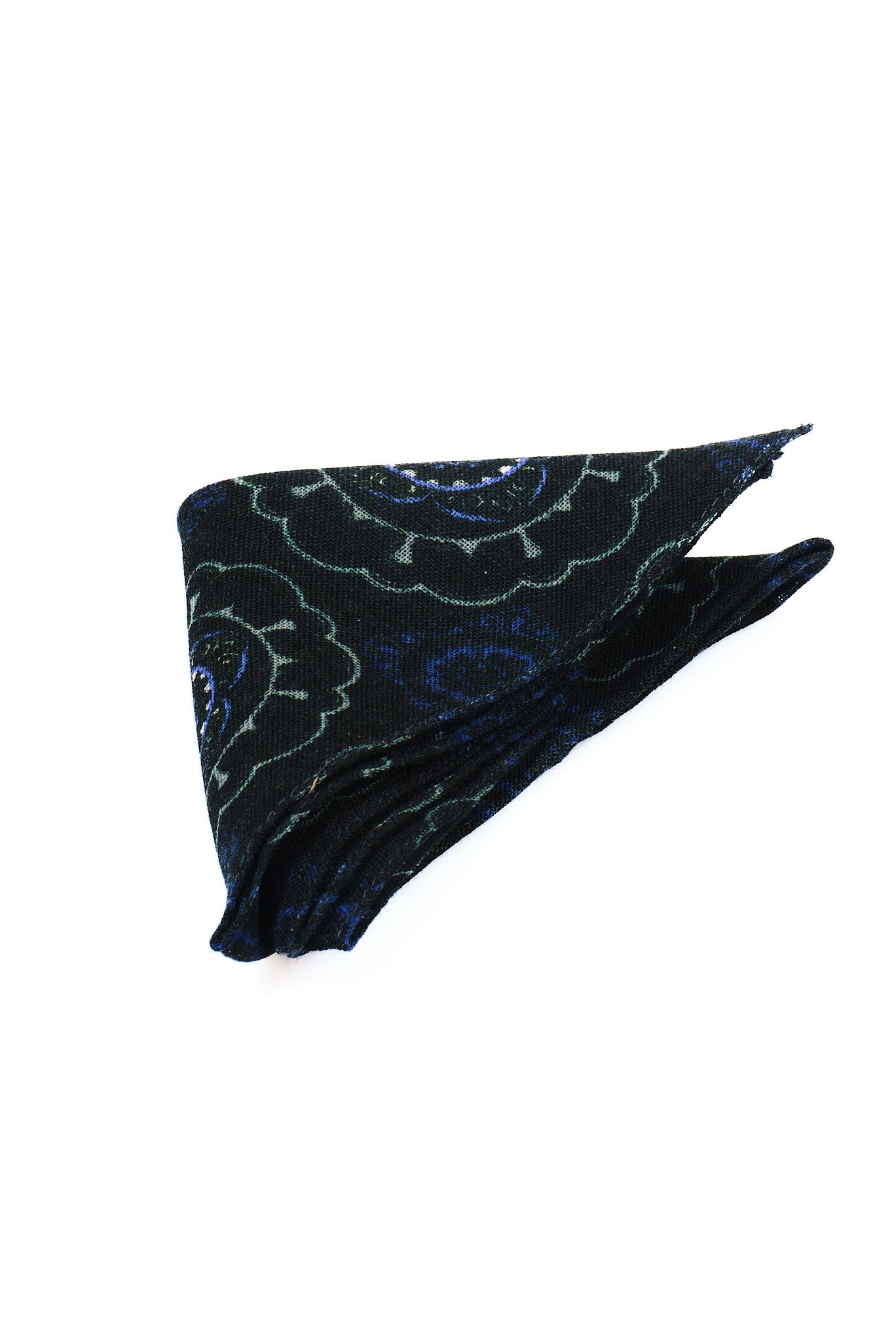 ΜΑΝΤΗΛΙ ΠΟΣΕΤ ΜΕΤΑΞΩΤΟ ΜΟLINELLI ΣΕ ΜΑΥΡΟ ΧΡΩΜΑ ΚΑΙ ΜΠΛΕ ΠΡΑΣΙΝΑ ΜΟΤΙΒΑ