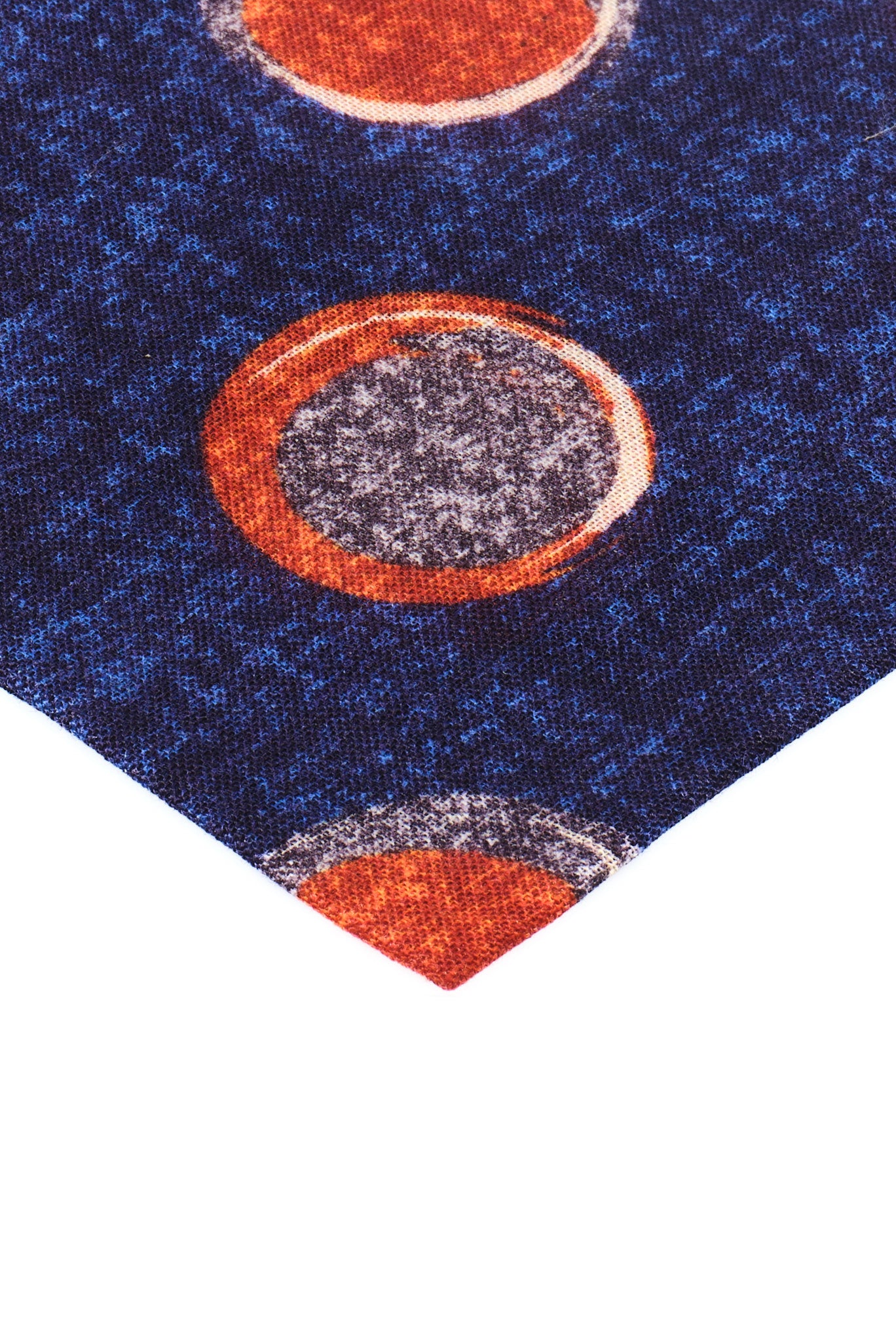 ΜΑΝΤΗΛΙ ΠΟΣΕΤ ΜΑΛΛΙΝΟ ΜΟLINELLI ΣΕ ΜΠΛΕ ΧΡΩΜΑ ΚΑΙ ΚΑΦΕ ΠΟΡΤΟΚΑΛΙ ΜΟΤΙΒΑ