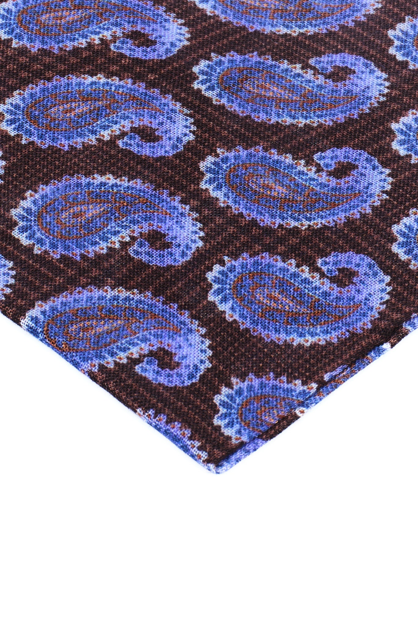 ΜΑΝΤΗΛΙ ΠΟΣΕΤ ΜΑΛΛΙΝΟ ΜΟLINELLI ΣΕ ΚΑΦΕ ΧΡΩΜΑ ΚΑΙ ΜΠΛΕ ΛΑΧΟΥΡΙΑ