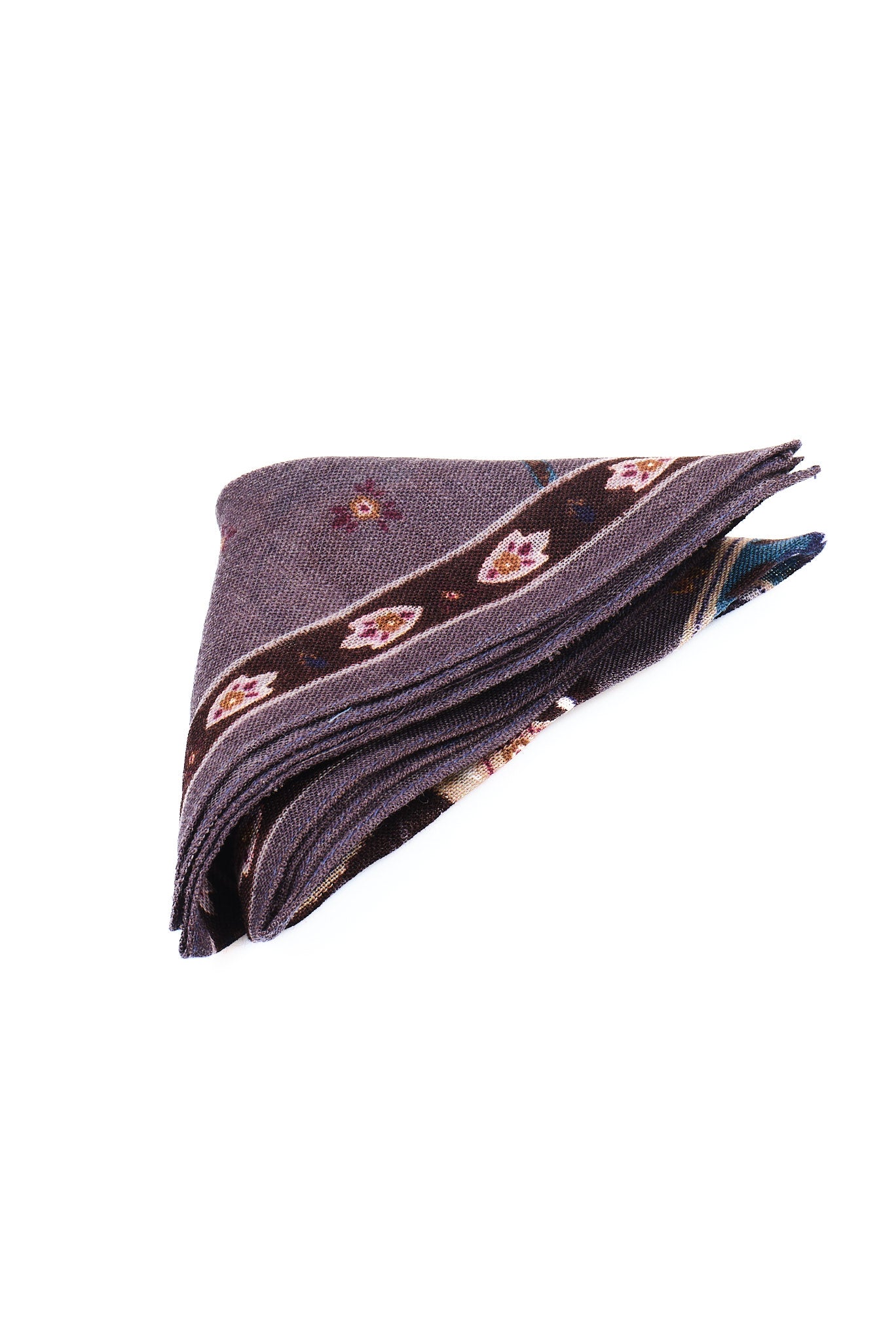 ΜΑΝΤΗΛΙ ΠΟΣΕΤ ΜΑΛΛΙΝΟ ΜΟLINELLI ΣΕ ΜΩΒ ΓΚΡΙ ΧΡΩΜΑ ΚΑΙ ΠΟΛΥΧΡΩΜΑ ΛΑΧΟΥΡΙΑ