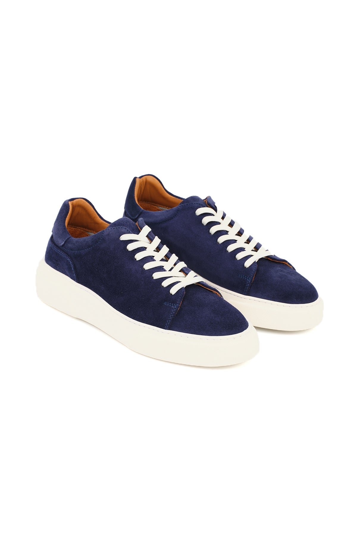 ΑΝΔΡΙΚΑ ΠΑΠΟΥΤΣΙΑ SUEDE SNEAKERS ΜΠΛΕ INDIGO PORTOBELLO'S