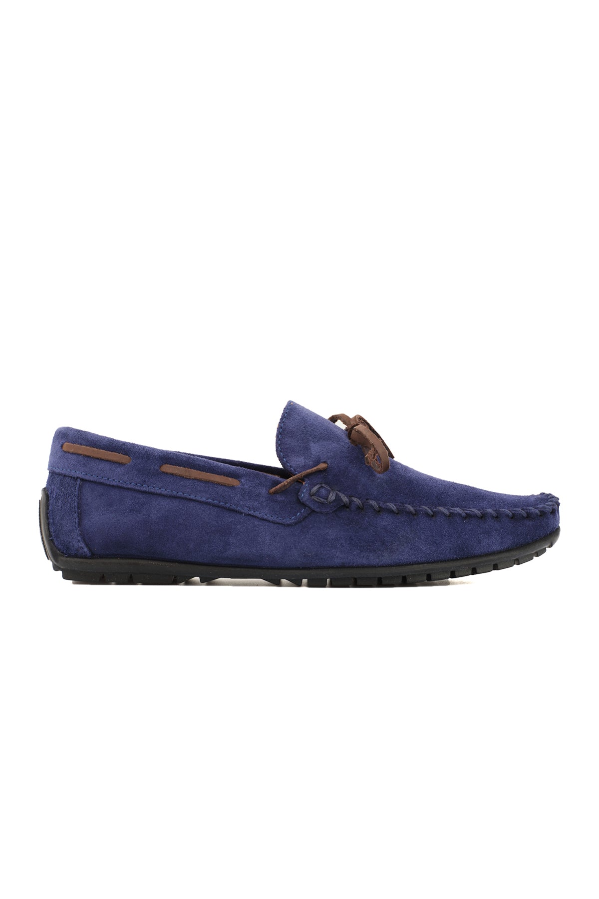 ΑΝΔΡΙΚΑ ΠΑΠΟΥΤΣΙΑ SUEDE CAR LOAFERS ΜΠΛΕ INDIGO PORTOBELLO'S