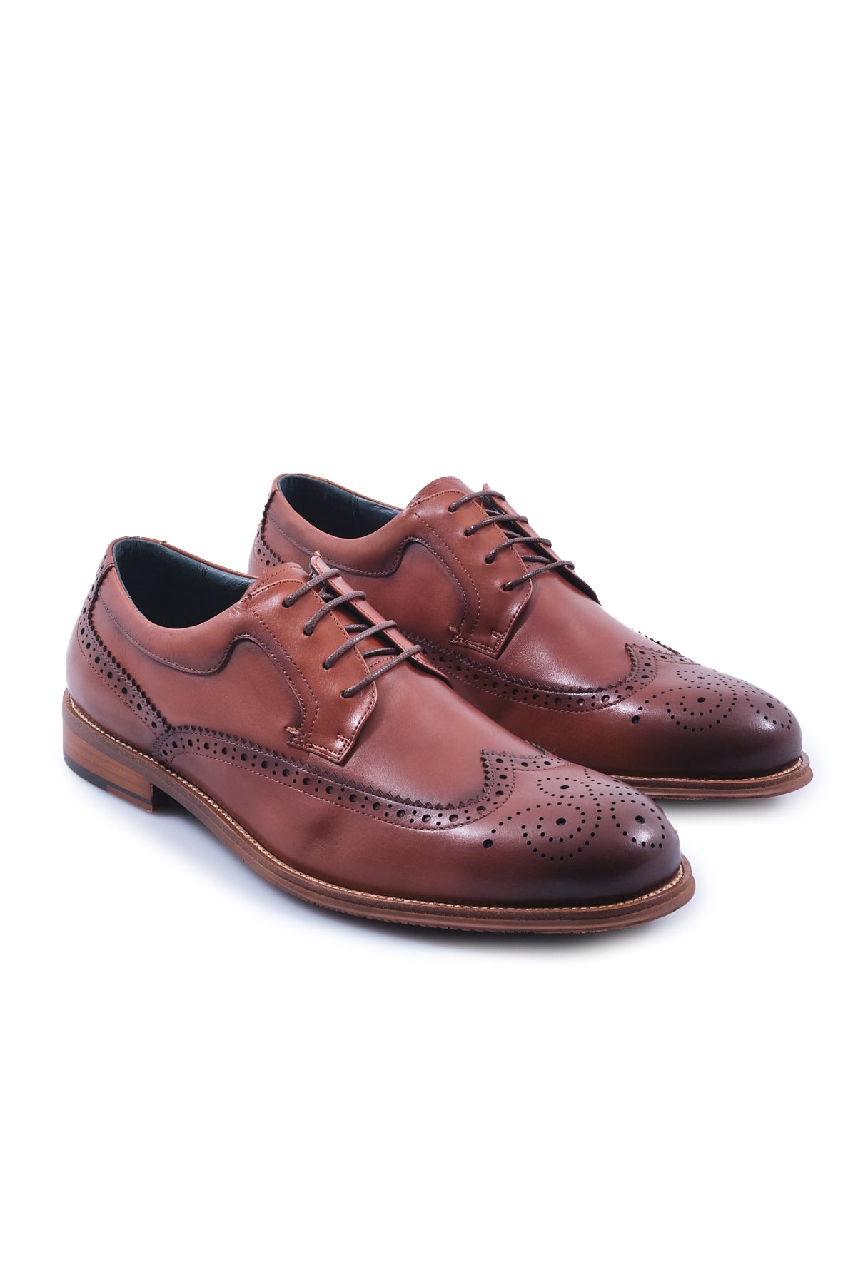 ΑΝΔΡΙΚΑ ΔΕΡΜΑΤΙΝΑ ΚΟΝΙΑΚ DERBY FULL BROGUES ΥΠΟΔΗΜΑΤΑ PORTOBELLO'S