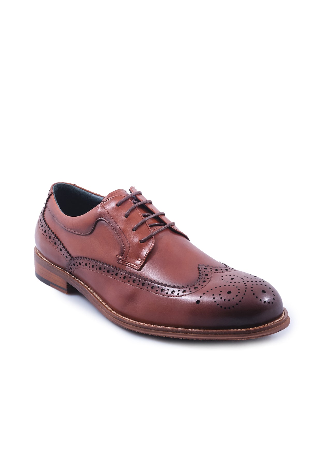 ΑΝΔΡΙΚΑ ΔΕΡΜΑΤΙΝΑ ΚΟΝΙΑΚ DERBY FULL BROGUES ΥΠΟΔΗΜΑΤΑ PORTOBELLO'S