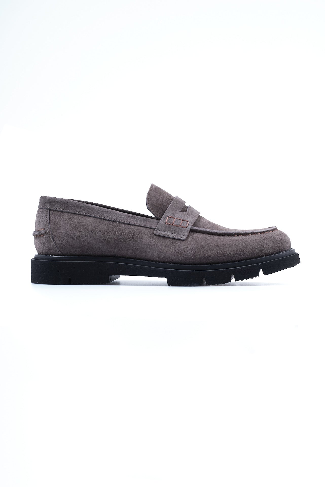 ΑΝΔΡΙΚΑ SUEDE ΓΚΡΙ ΥΠΟΔΗΜΑΤΑ LOAFERS PORTOBELLO'S