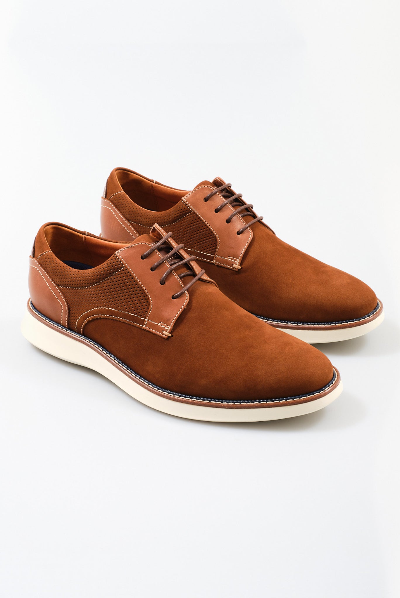 ΑΝΔΡΙΚΑ ΤΑΜΠΑ ΔΕΡΜΑΤΙΝΑ SUEDE ΥΠΟΔΗΜΑΤΑ PORTOBELLO'S ΜΕ ΚΟΡΔΟΝΙΑ