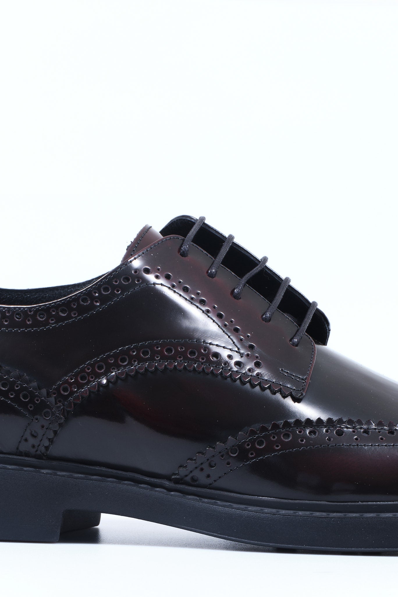 ΑΝΔΡΙΚΑ ΜΠΟΡΝΤΟ ΔΕΡΜΑΤΙΝΑ ΥΠΟΔΗΜΑΤΑ DERBY FULL BROGUES PORTOBELLO'S