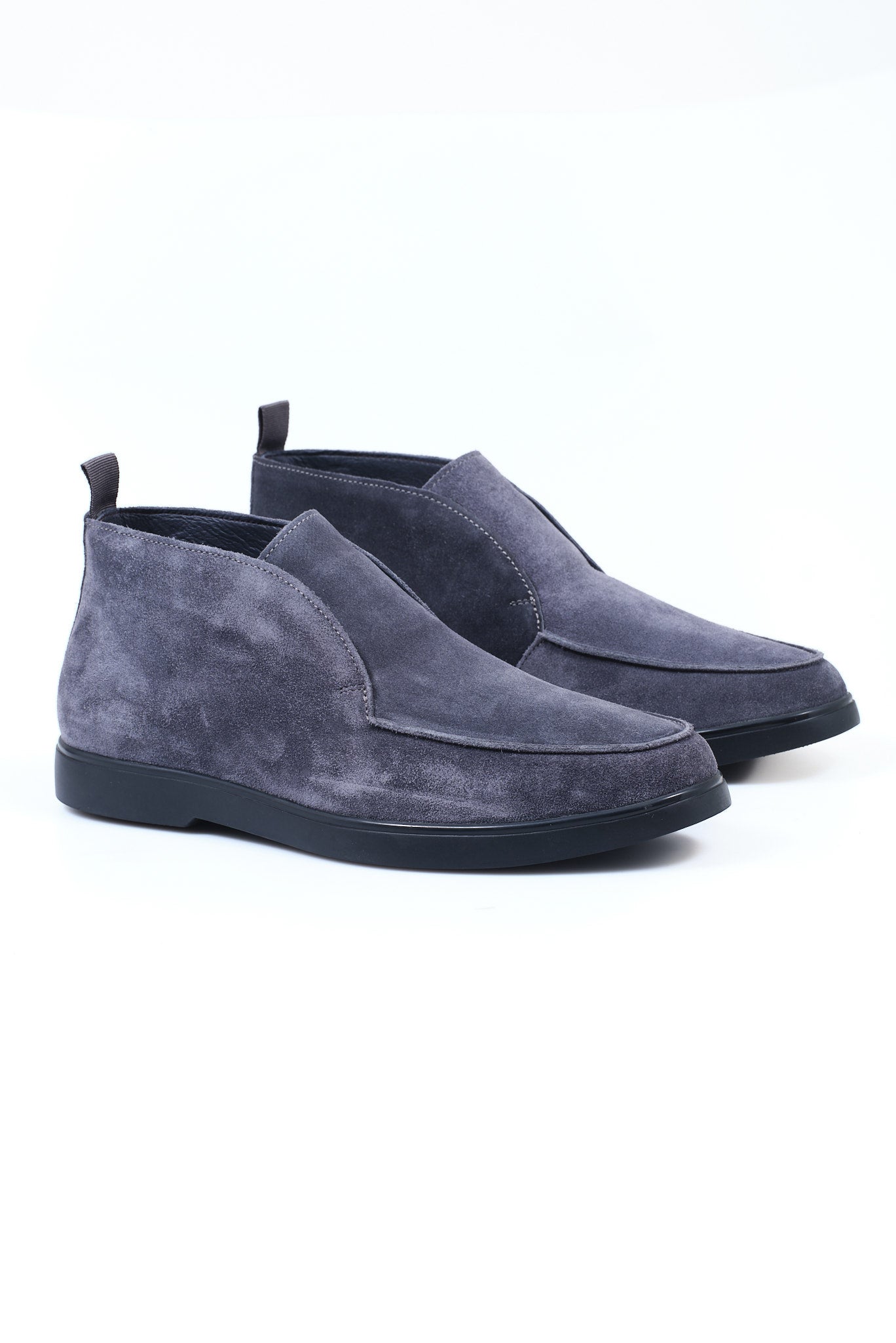 ΑΝΔΡΙΚΑ SUEDE ΣΕ ΑΠΟΧΡΩΣΗ ΓΚΡΙ ΥΠΟΔΗΜΑΤΑ ΜΠΟΤΑΚΙΑ CHUKKA PORTOBELLO'S