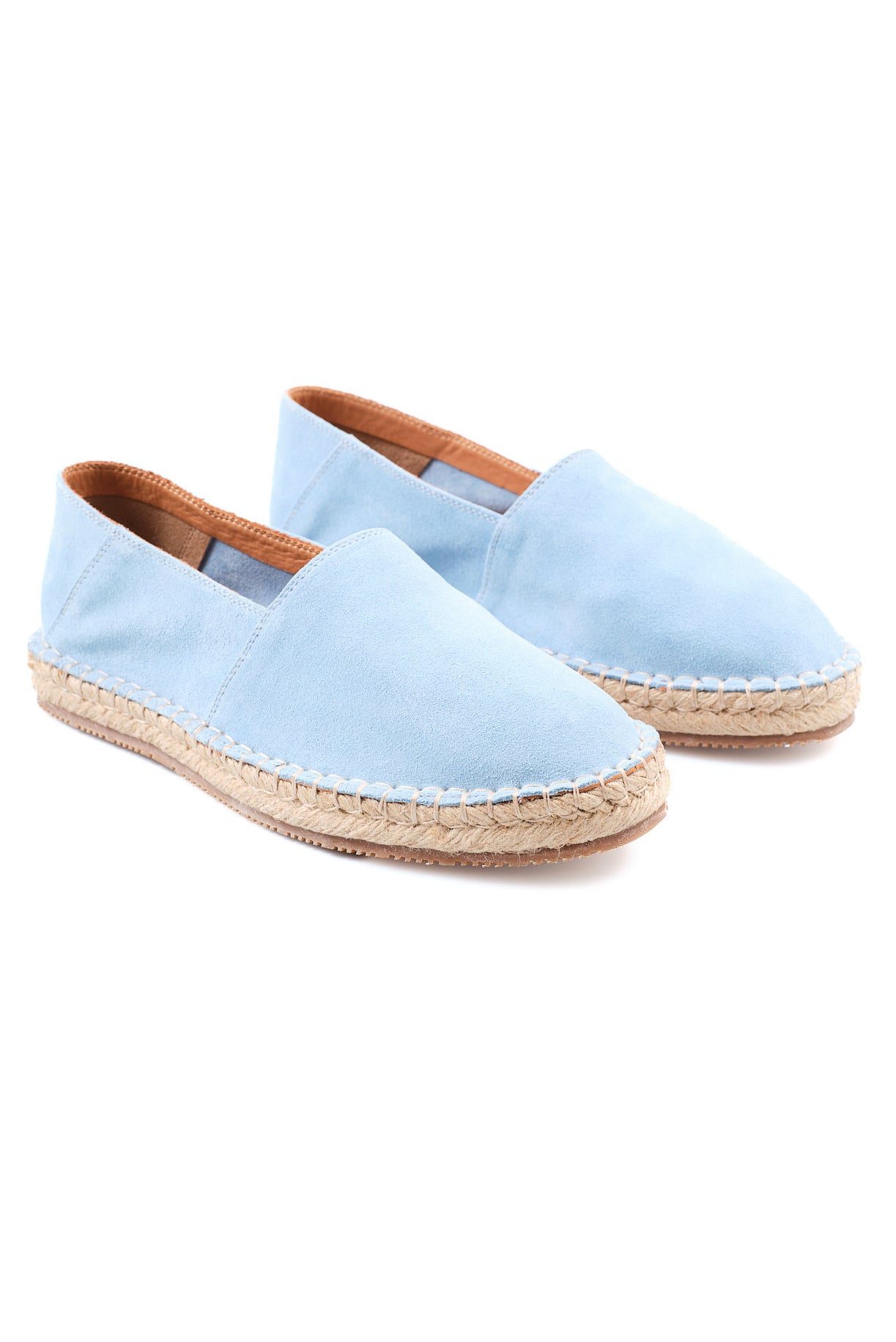 ΑΝΔΡΙΚΕΣ ΔΕΡΜΑΤΙΝΕΣ SUEDE ΕΣΠΑΝΤΡΙΓΙΕΣ PORTOBELLO'S ΣΕ AQUA ΧΡΩΜΑ