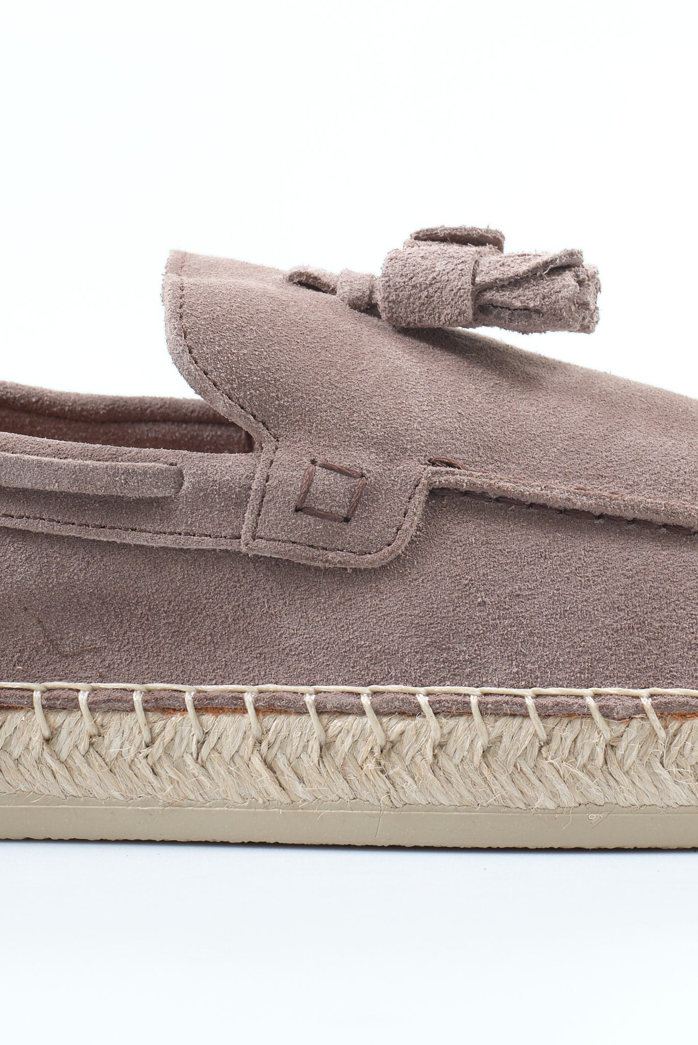ΑΝΔΡΙΚΕΣ ΓΚΡΙ ΜΠΕΖ ΔΕΡΜΑΤΙΝΕΣ SUEDE TASSEL ΕΣΠΑΝΤΡΙΓΙΕΣ PORTOBELLO'S