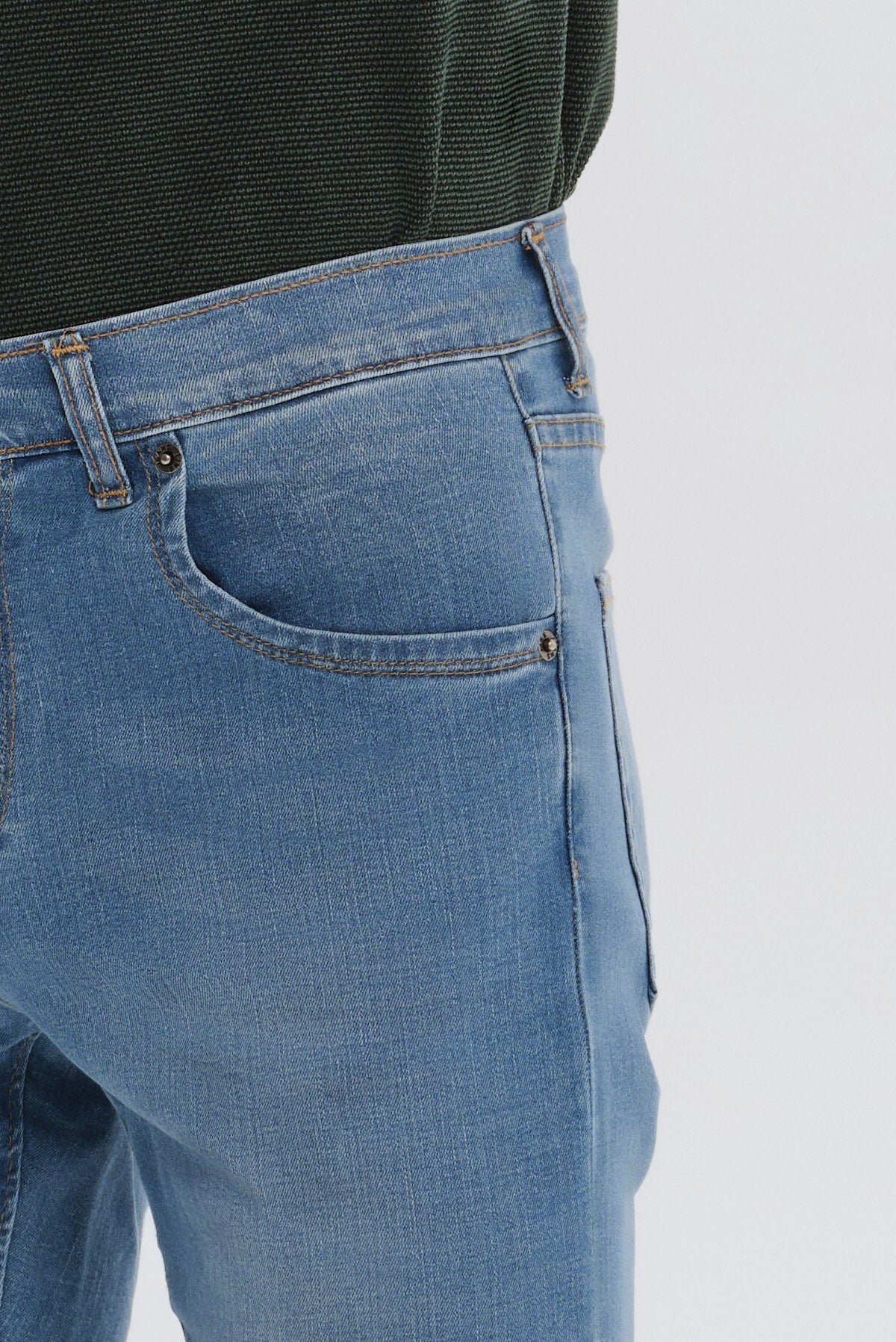 ΑΝΔΡΙΚΟ JEAN SLIM FIT PORTOBELLO'S ΣΕ ΑΝΟΙΚΤΟ ΤΖΙΝ ΧΡΩΜΑ