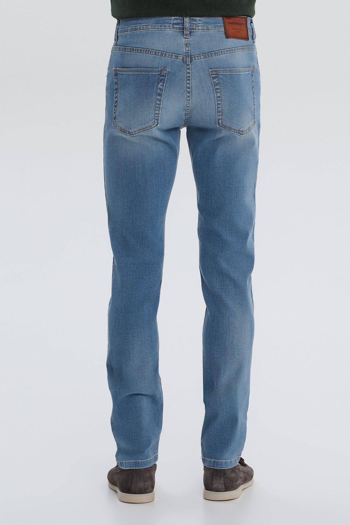 ΑΝΔΡΙΚΟ JEAN SLIM FIT PORTOBELLO'S ΣΕ ΑΝΟΙΚΤΟ ΤΖΙΝ ΧΡΩΜΑ