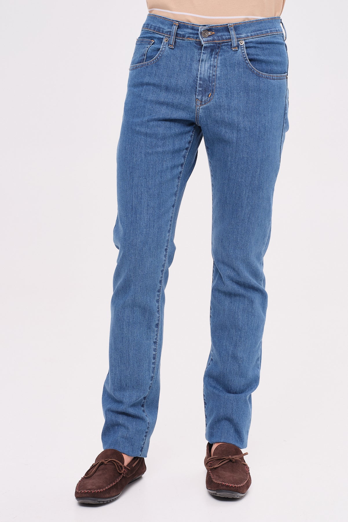 ΑΝΔΡΙΚΟ ΜΠΛΕ JEAN PORTOBELLO'S ΣΕ ΚΑΝΟΝΙΚΗ ΓΡΑΜΜΗ