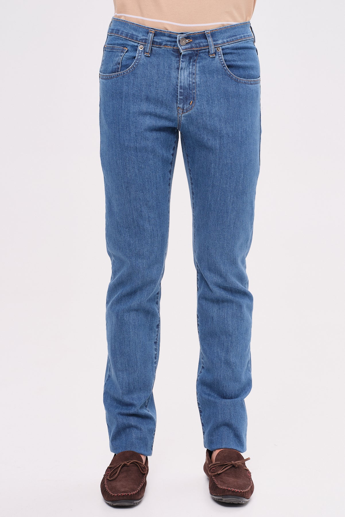 ΑΝΔΡΙΚΟ ΜΠΛΕ JEAN PORTOBELLO'S ΣΕ ΚΑΝΟΝΙΚΗ ΓΡΑΜΜΗ