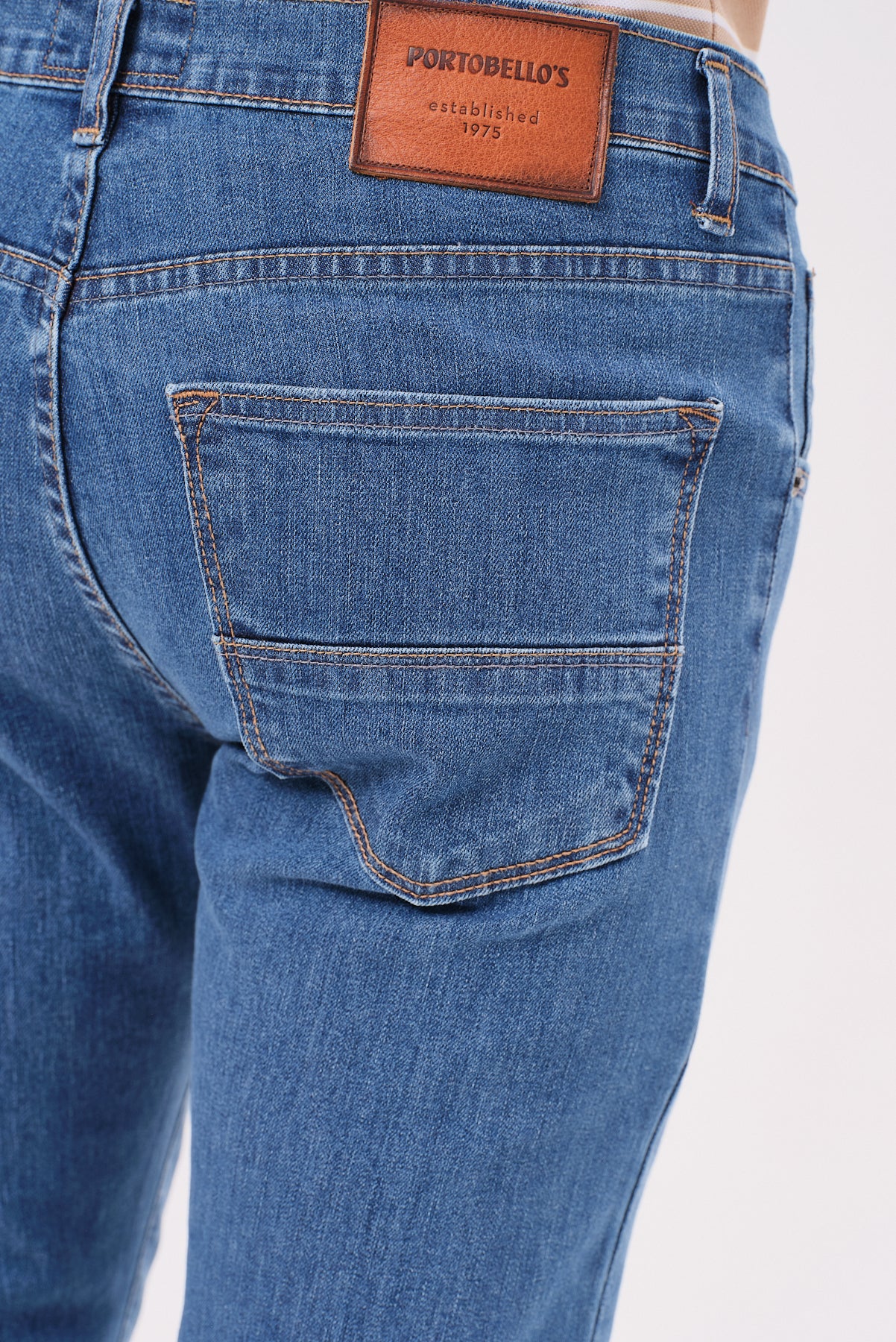 ΑΝΔΡΙΚΟ ΜΠΛΕ JEAN PORTOBELLO'S ΣΕ ΚΑΝΟΝΙΚΗ ΓΡΑΜΜΗ