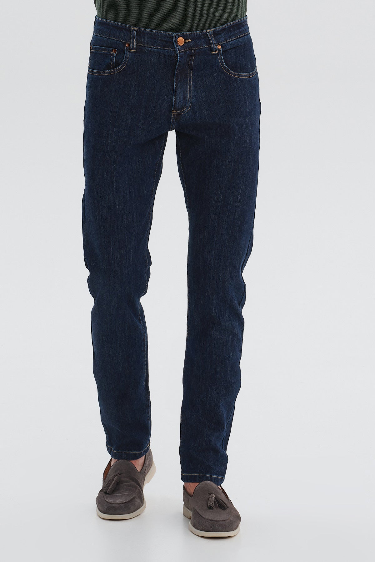 ΑΝΔΡΙΚΟ ΜΠΛΕ ΣΚΟΥΡΟ JEAN ΠΕΝΤΑΤΣΕΠΟ MODERN FIT PORTOBELLO'S