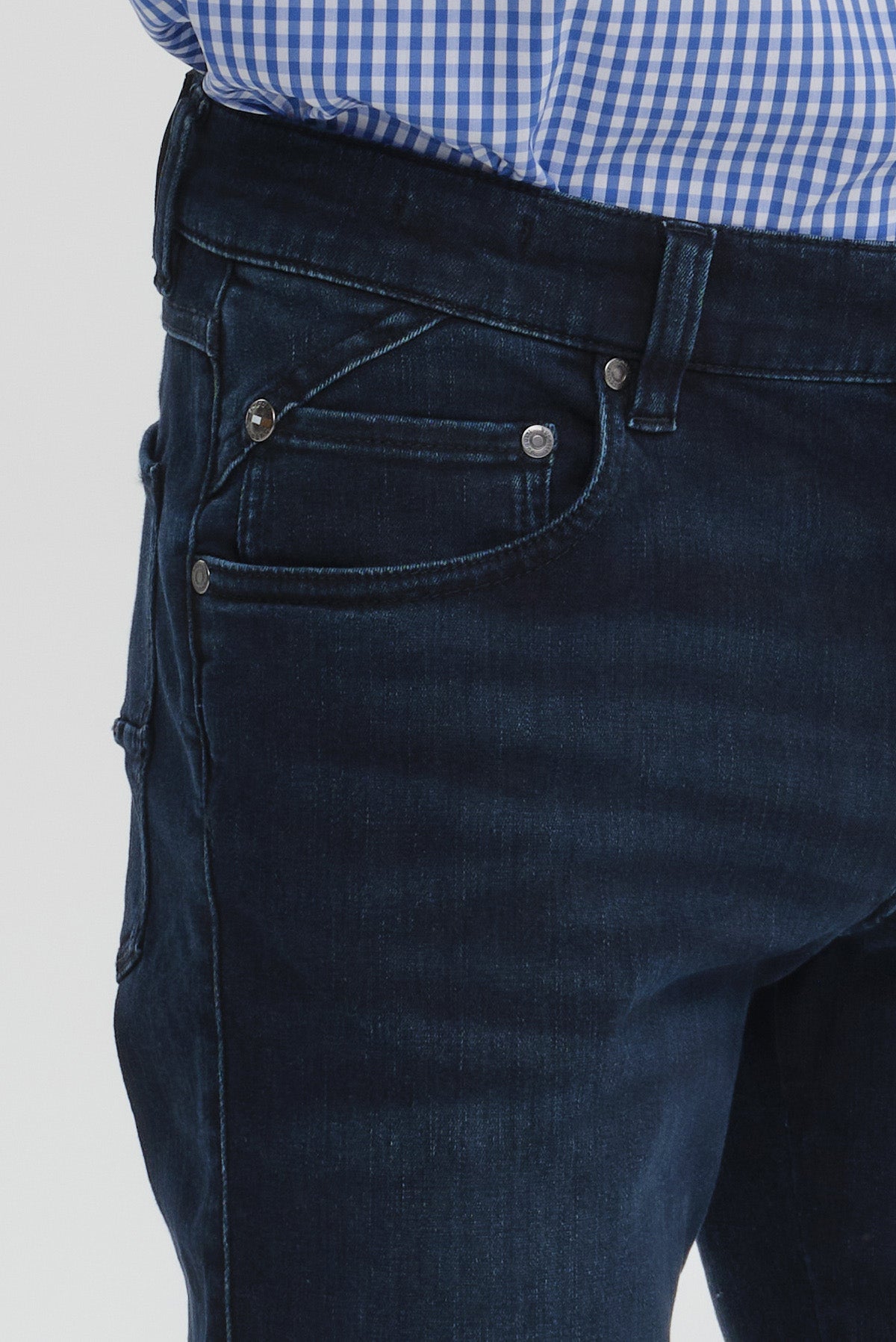 ΑΝΔΡΙΚΟ BLUE BLACK JEAN BUGATTI COMFORT FIT