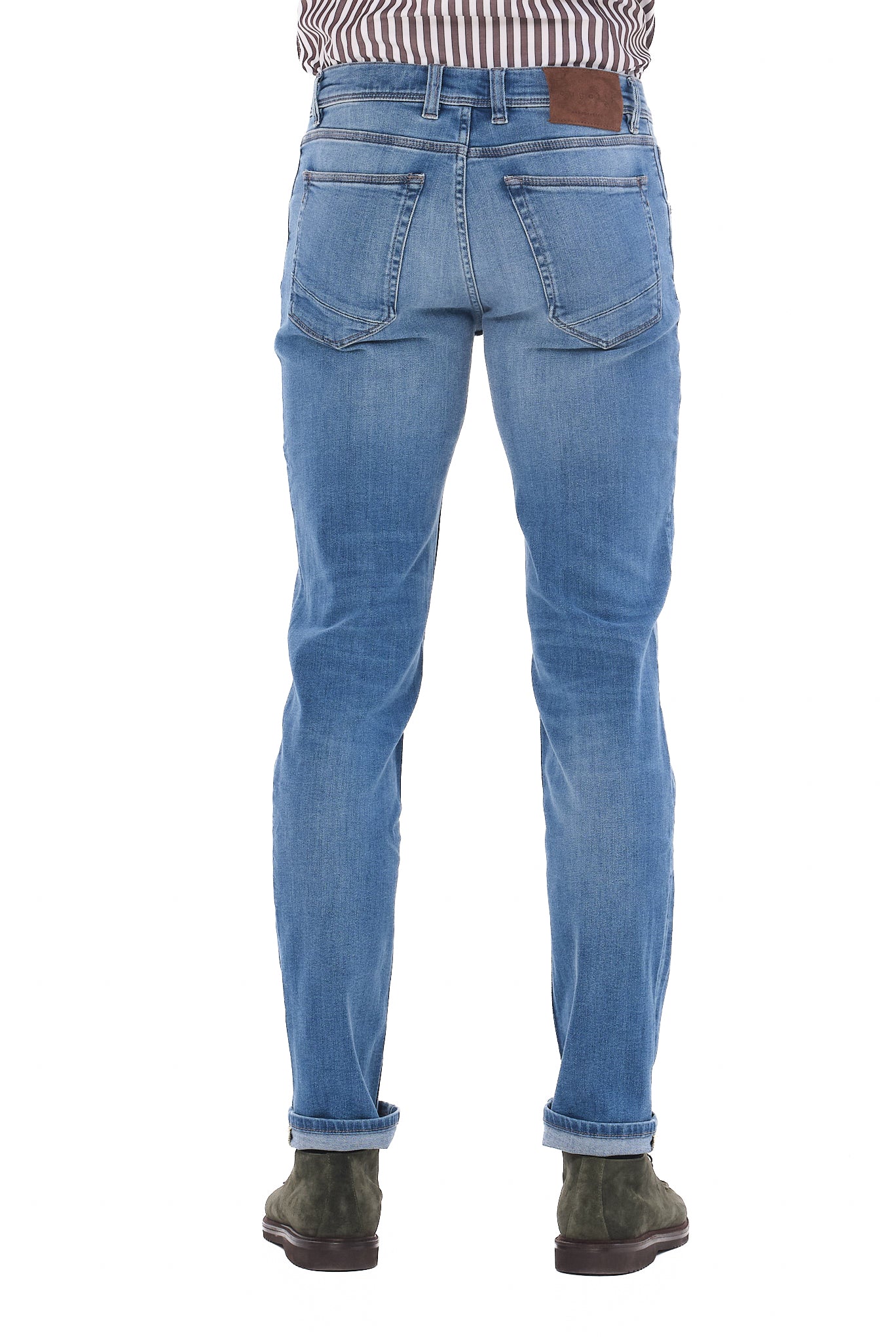 ΑΝΔΡΙΚΟ JEAN BUGATTI ΣΕ ΜΠΛΕ ΑΝΟΙΧΤΟ ΧΡΩΜΑ