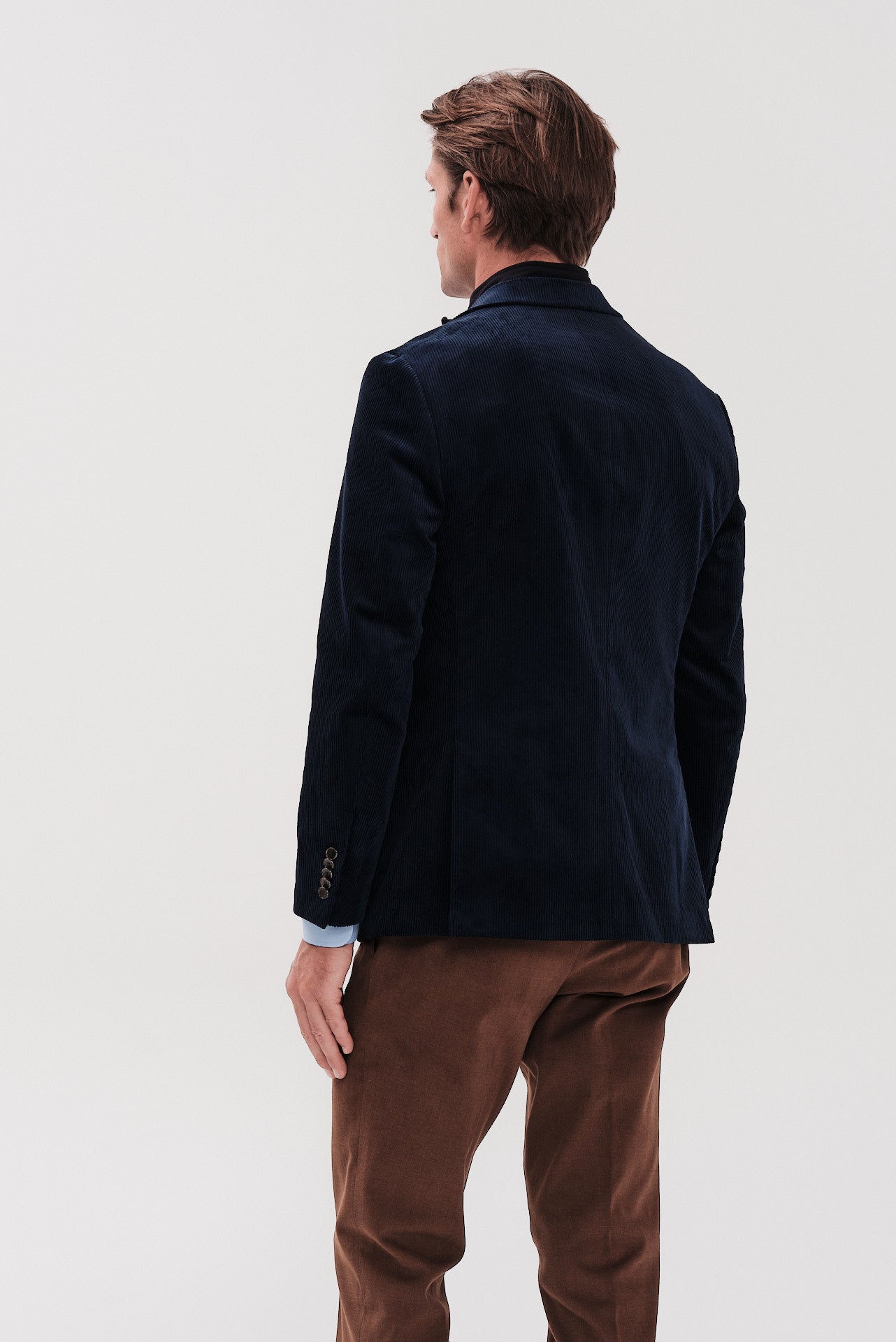 ΑΝΔΡΙΚΟ ΡΑΦ ΚΟΤΛΕ ΣΑΚΑΚΙ PORTOBELLO'S ΜΕ ΑΠΟΣΠΩΜΕΝΗ ΜΟΣΤΡΑ SLIM FIT