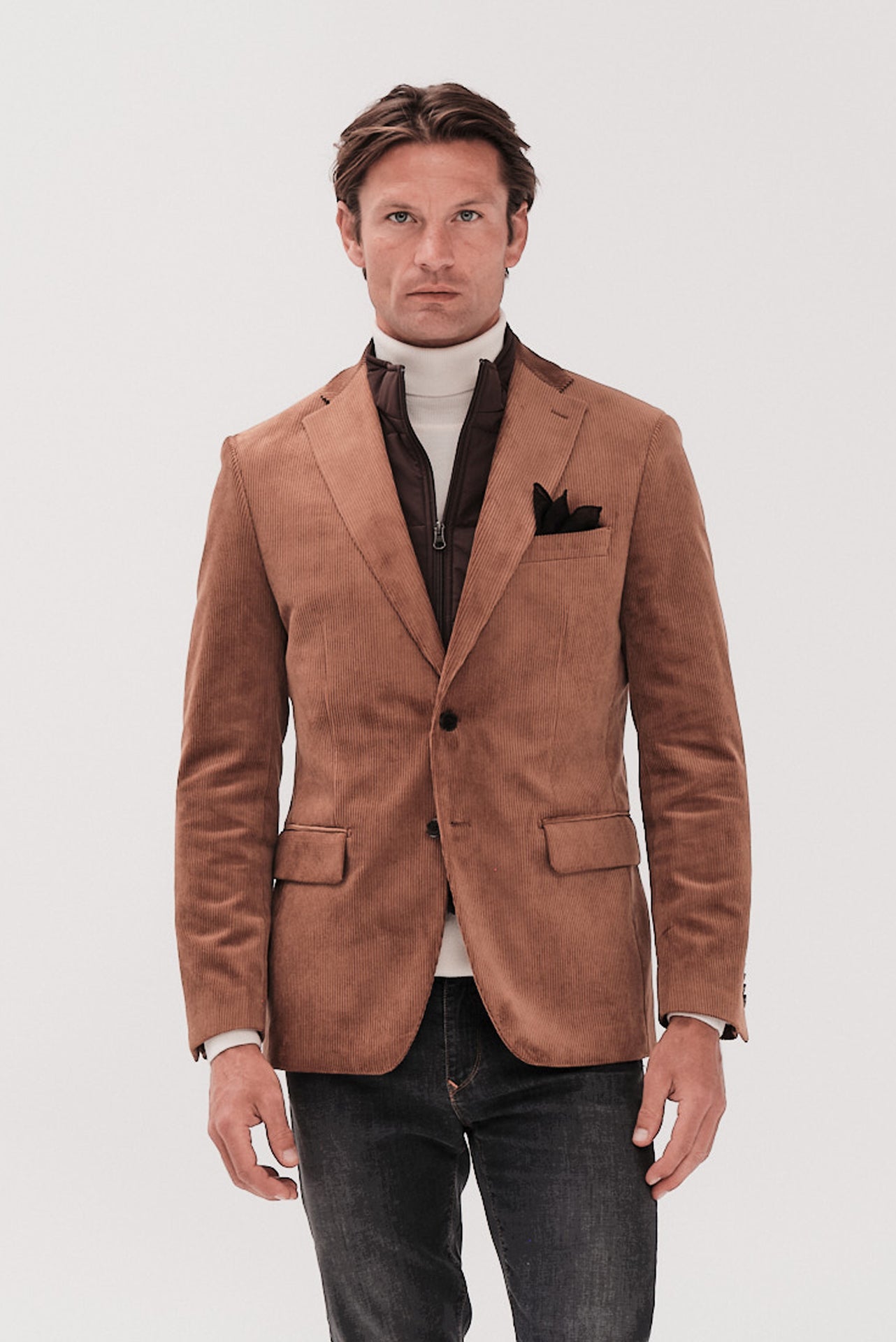 ΑΝΔΡΙΚΟ ΚΑΜΗΛΟ ΚΟΤΛΕ ΣΑΚΑΚΙ PORTOBELLO'S ΜΕ ΑΠΟΣΠΩΜΕΝΗ ΜΟΣΤΡΑ SLIM FIT