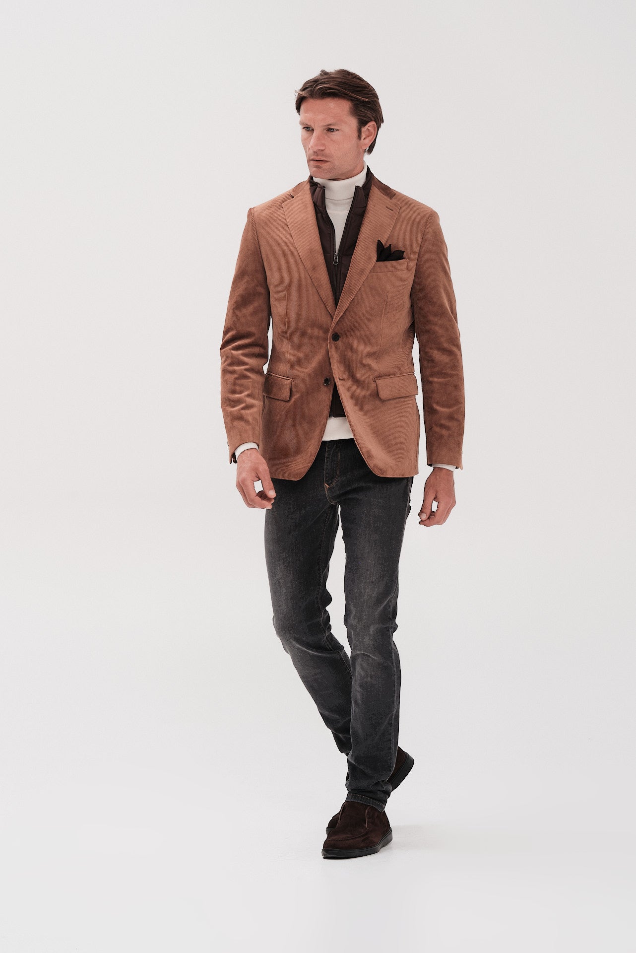 ΑΝΔΡΙΚΟ ΚΑΜΗΛΟ ΚΟΤΛΕ ΣΑΚΑΚΙ PORTOBELLO'S ΜΕ ΑΠΟΣΠΩΜΕΝΗ ΜΟΣΤΡΑ SLIM FIT