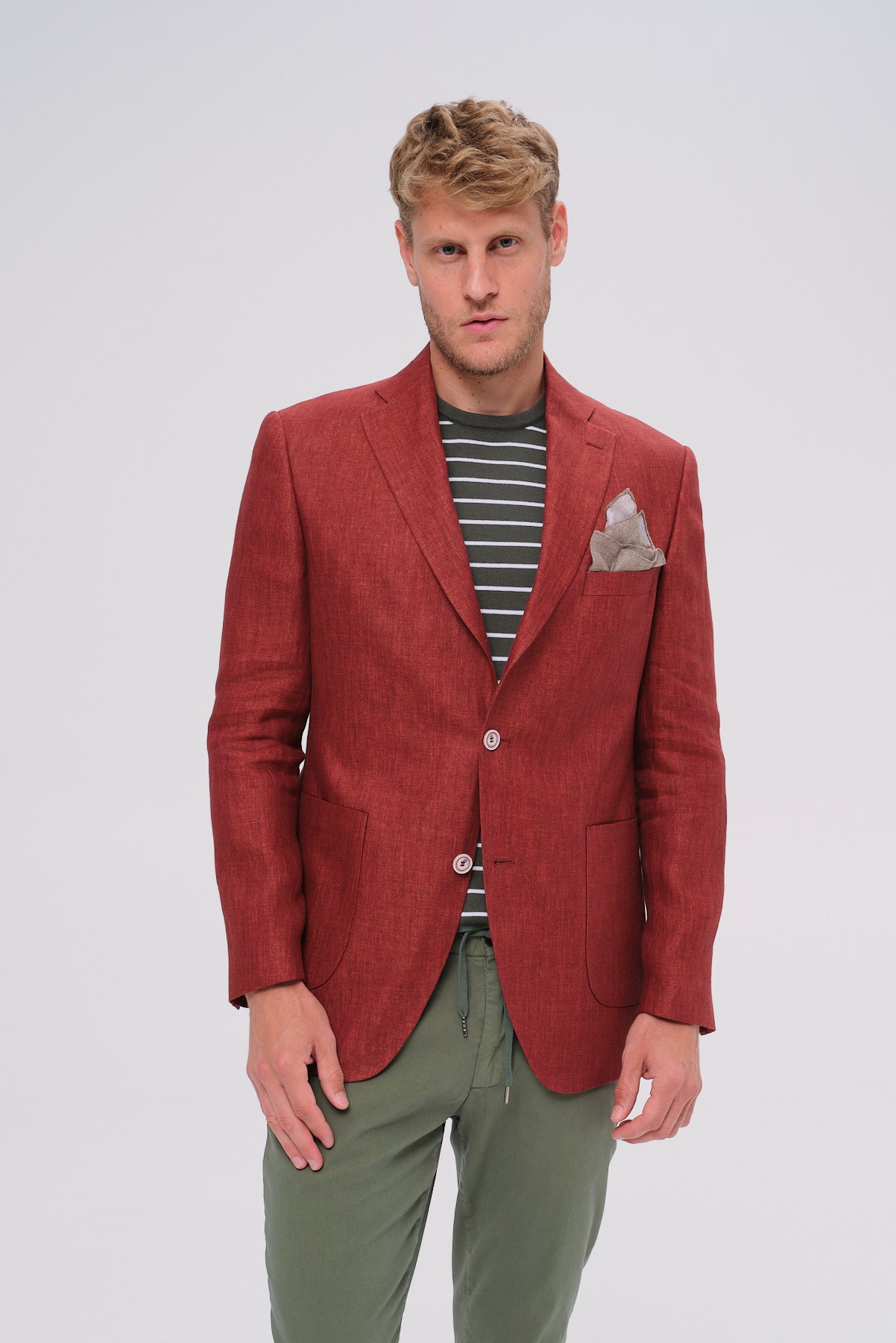 ΑΝΔΡΙΚΟ ΛΙΝΟ ΣΑΚΑΚΙ ΜΠΟΡΝΤΟ PORTOBELLO'S REGULAR FIT