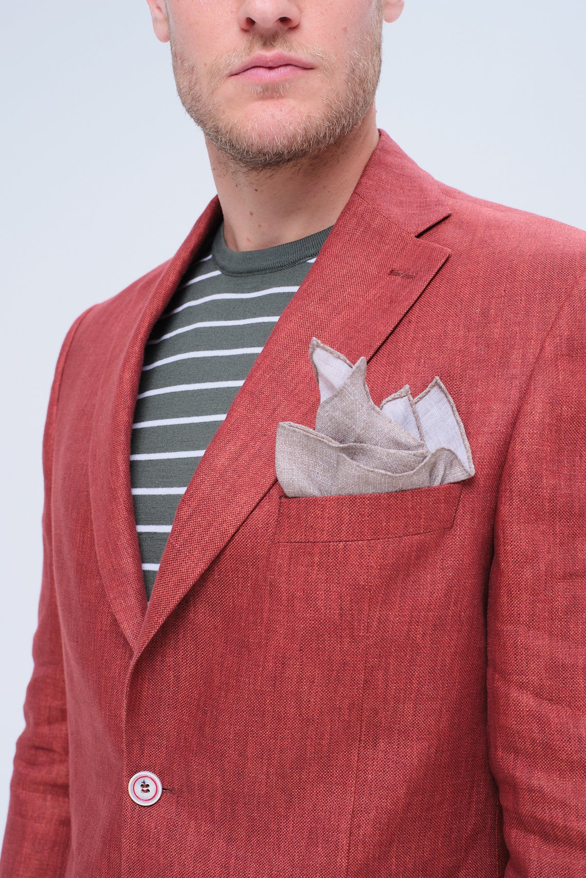 ΑΝΔΡΙΚΟ ΛΙΝΟ ΣΑΚΑΚΙ ΜΠΟΡΝΤΟ PORTOBELLO'S REGULAR FIT