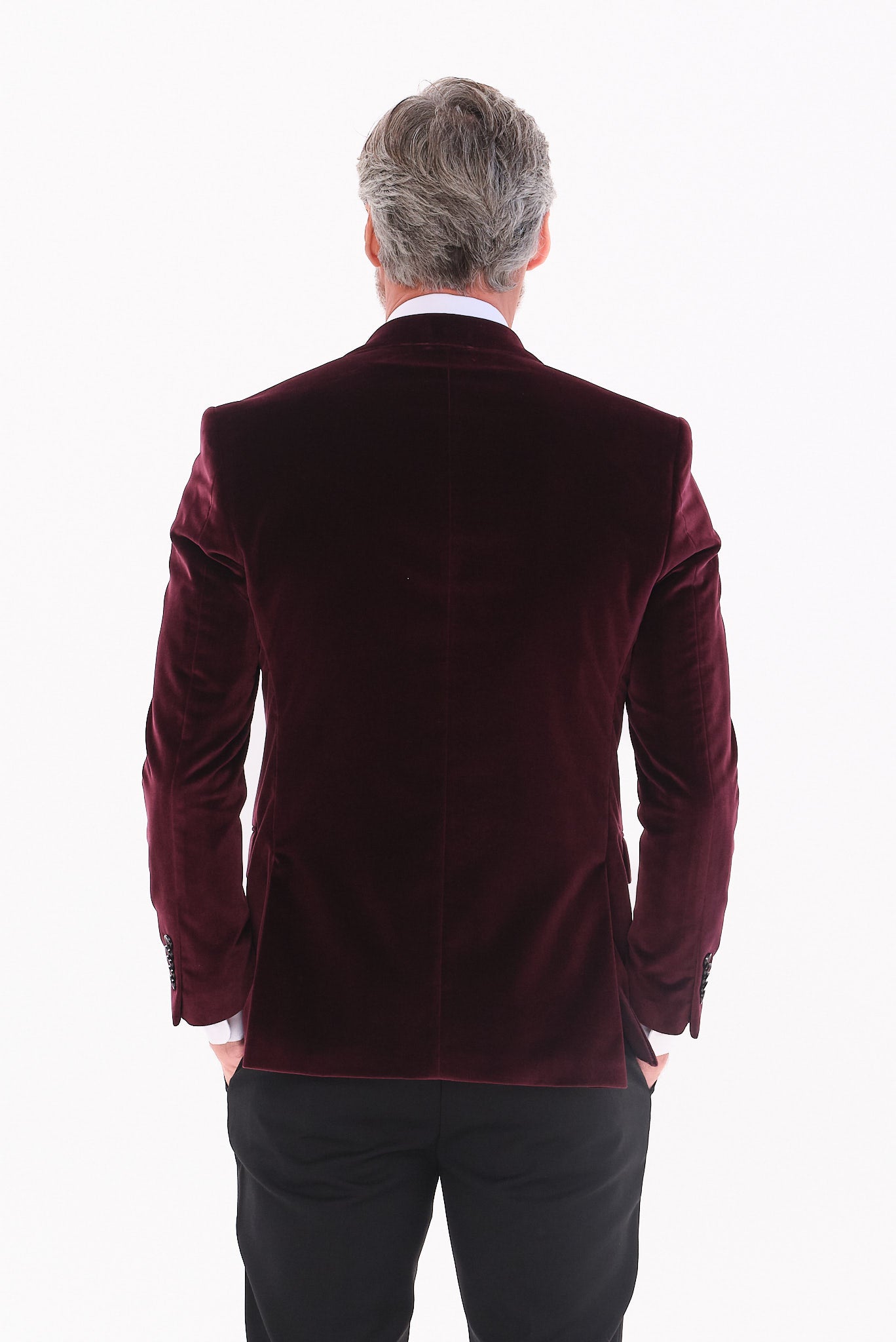 ΑΝΔΡΙΚΟ ΜΠΟΡΝΤΟ ΒΕΛΟΥΔΙΝΟ ΣΑΚΑΚΙ SLIM FIT