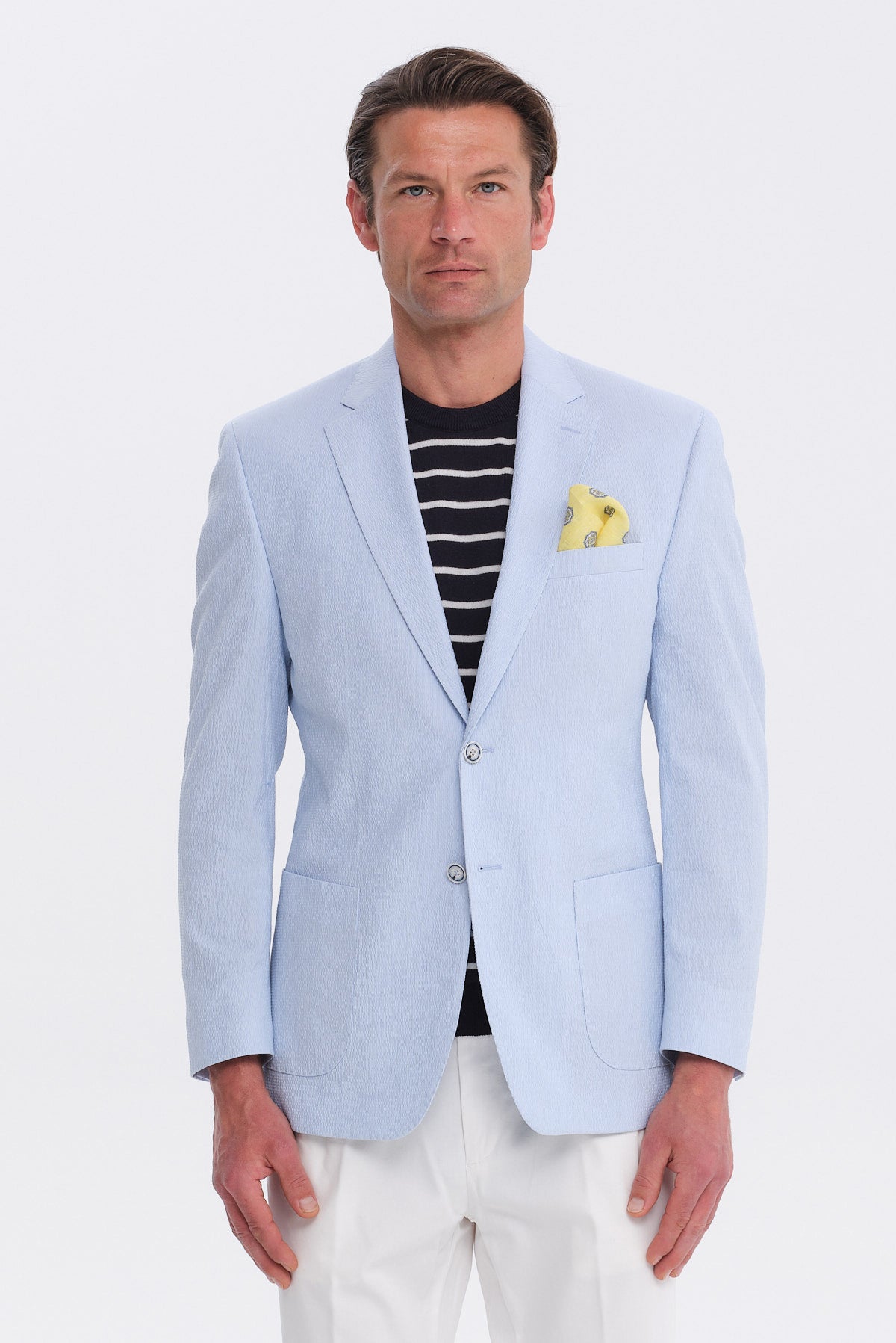 ΑΝΔΡΙΚΟ ΣΙΕΛ ΣΑΚΑΚΙ SLIM FIT PORTOBELLO'S ΣΕ ΥΦΑΣΜΑ SONDRIO