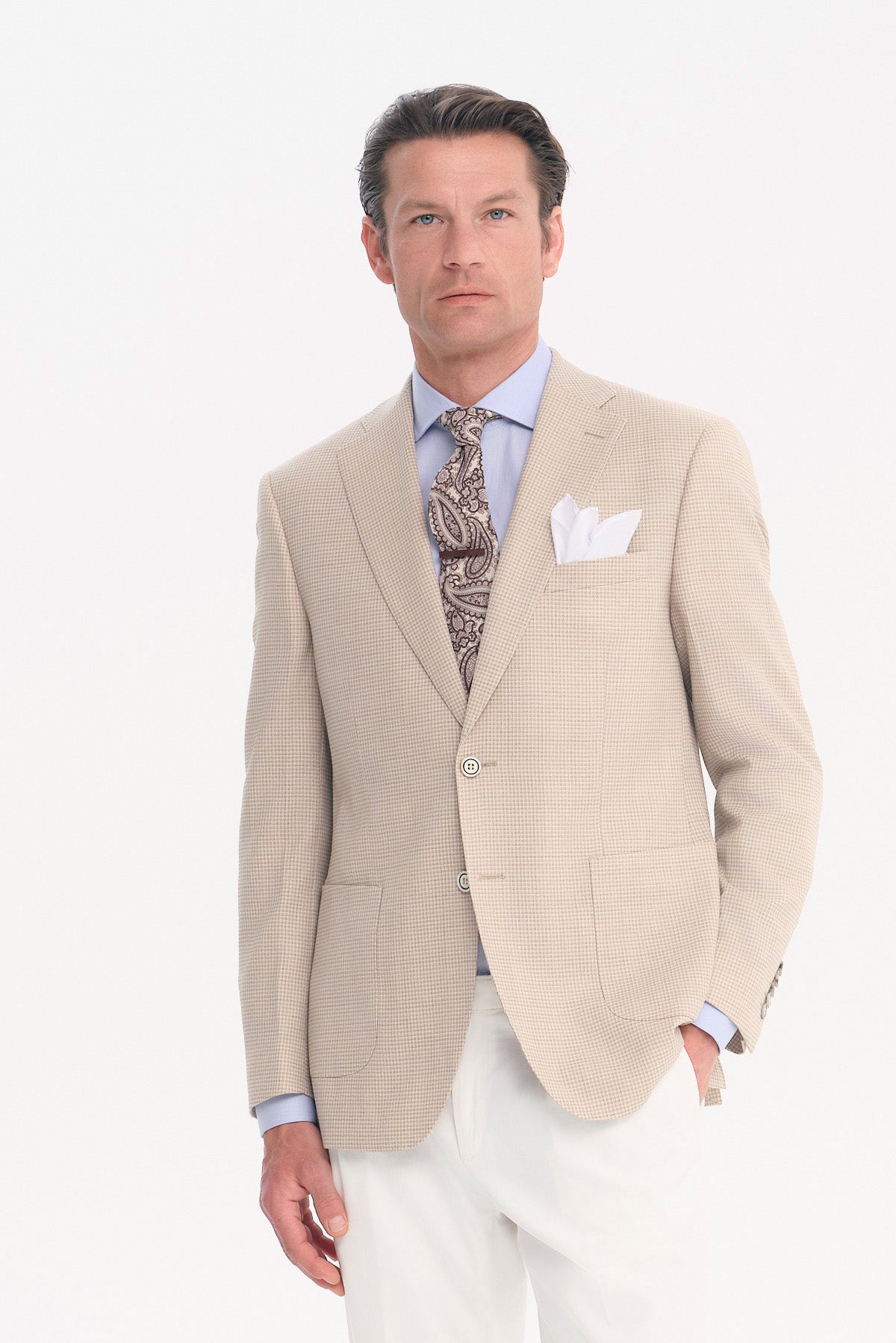 ΑΝΔΡΙΚΟ SLIM FIT ΣΑΚΑΚΙ ΜΠΕΖ ΣΚΟΥΡΟ PORTOBELLO'S