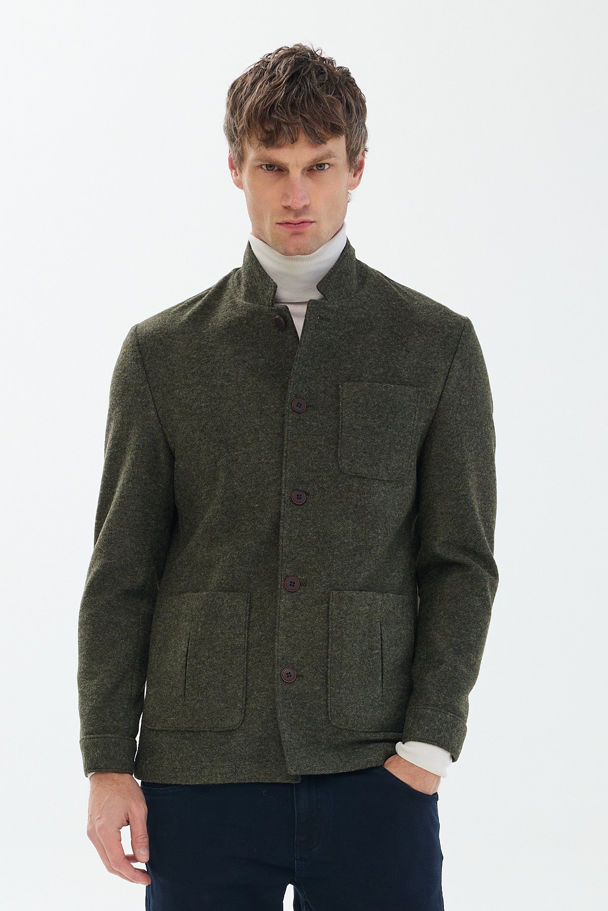 ΑΝΔΡΙΚΟ ΛΑΔΙ ΣΑΚΑΚΙ ΜΑΛΛΙΝΟ ΜΕ ΟΡΘΙΟ ΓΙΑΚΑ PORTOBELLO'S REGULAR FIT