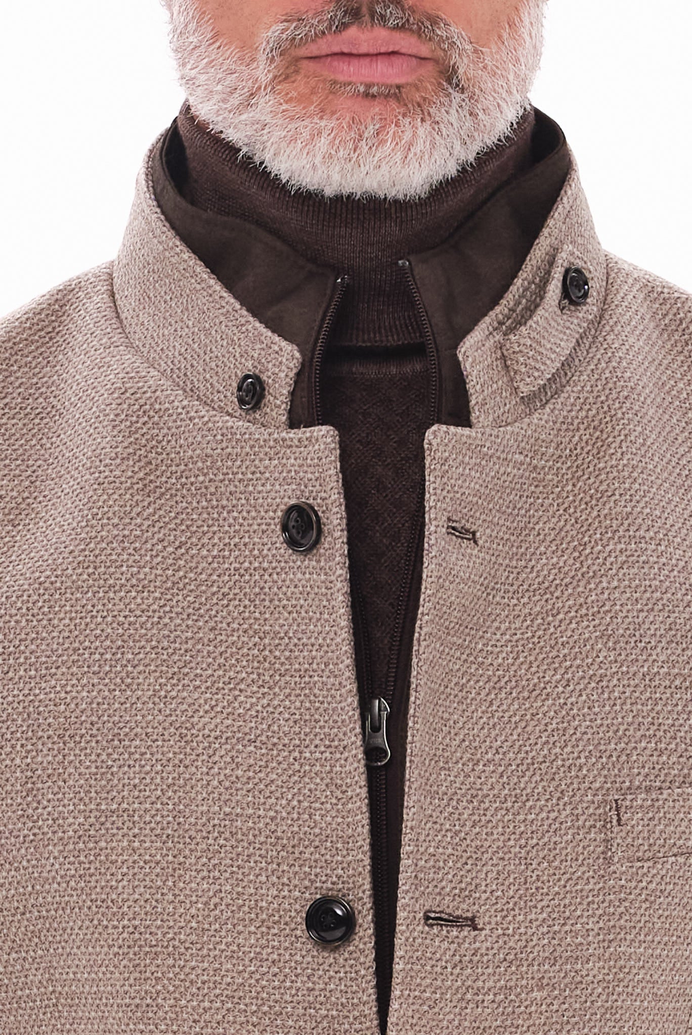 JACKET MAO SLIM WITH VEST