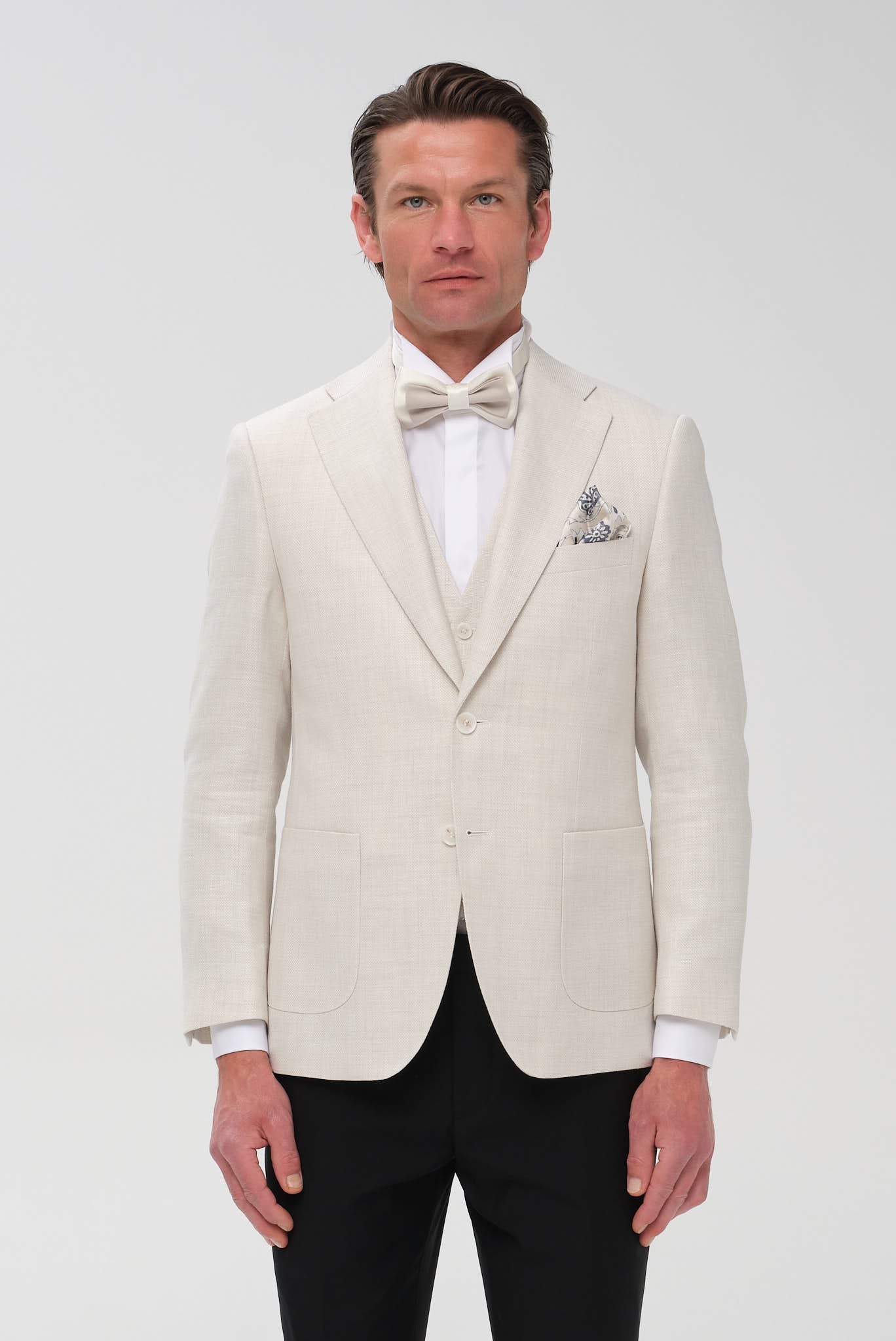 ΑΝΔΡΙΚΟ ΕΚΡΟΥ ΛΙΝΟΒΑΜΒΑΚΟ ΣΑΚΑΚΙ PORTOBELLO'S SLIM FIT