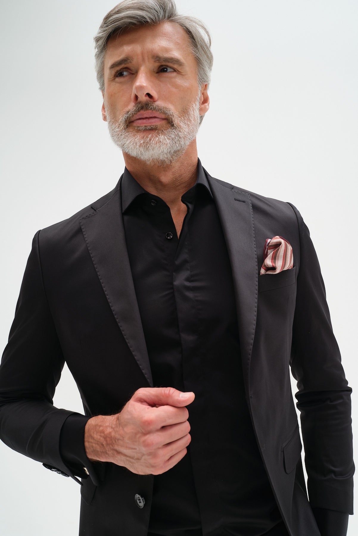 ΑΝΔΡΙΚΟ ΜΑΥΡΟ ΚΟΣΤΟΥΜΙ PORTOBELLO'S SLIM FIT SONDRIO