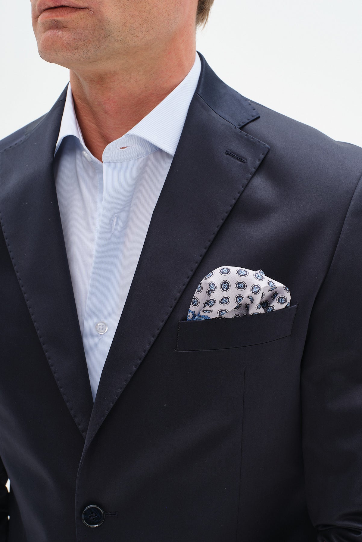 ΑΝΔΡΙΚΟ ΜΠΛΕ ΚΟΣΤΟΥΜΙ PORTOBELLO'S SLIM FIT SONDRIO