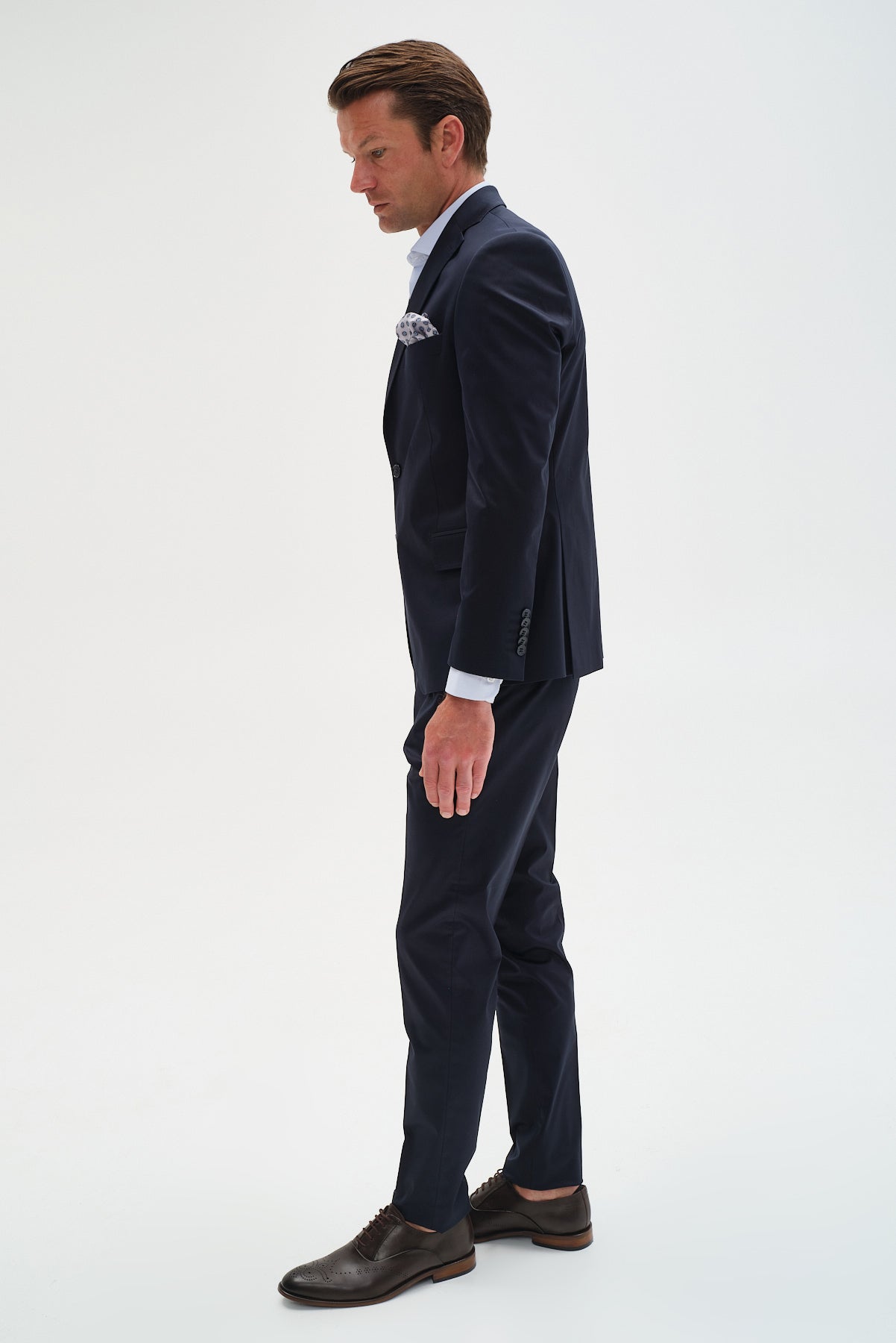 ΑΝΔΡΙΚΟ ΜΠΛΕ ΚΟΣΤΟΥΜΙ PORTOBELLO'S SLIM FIT SONDRIO