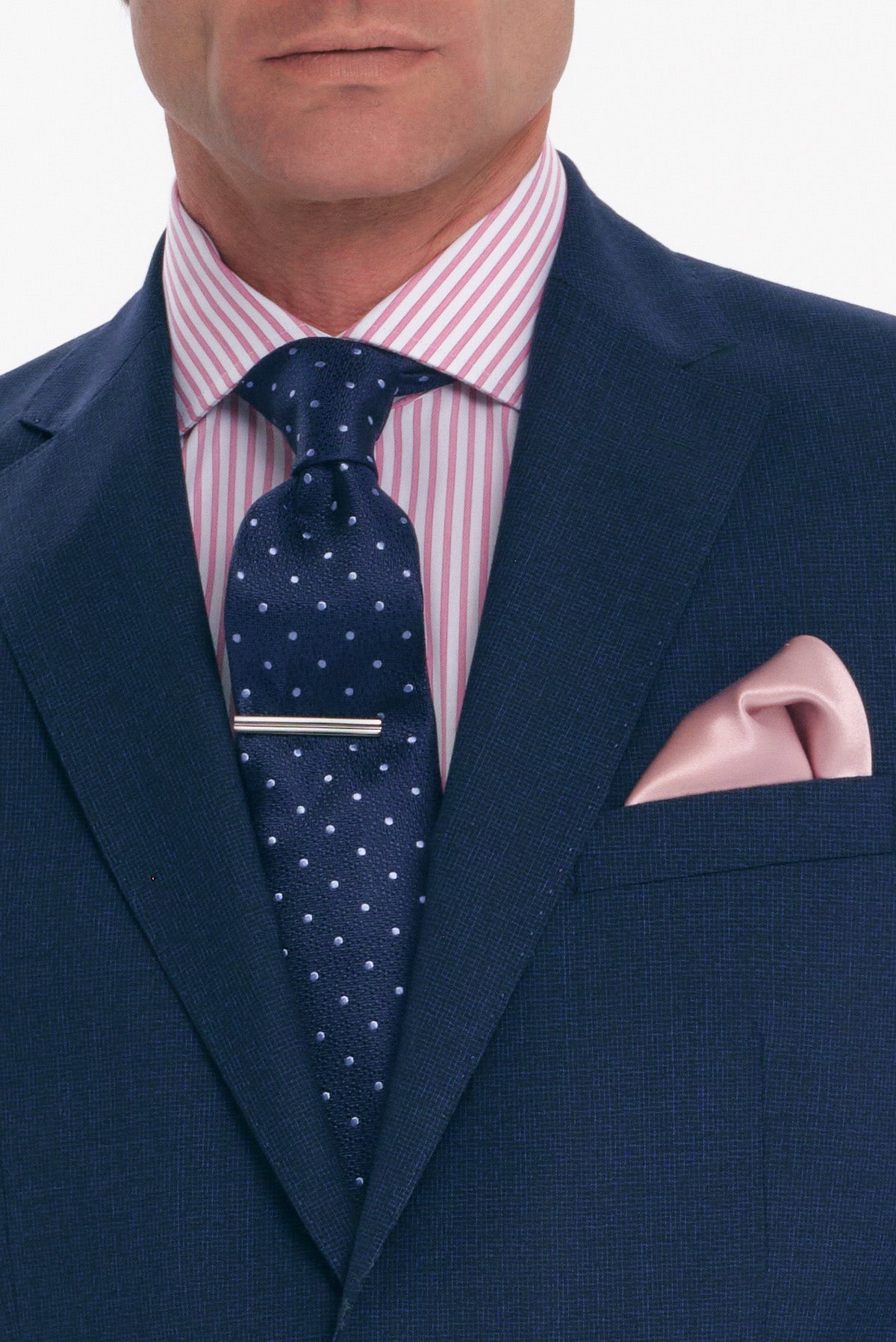 ΑΝΔΡΙΚΟ ΜΠΛΕ ΚΟΣΤΟΥΜΙ SLIM FIT PORTOBELLO'S ΣΕ ΥΦΑΣΜΑ MARZOTTO