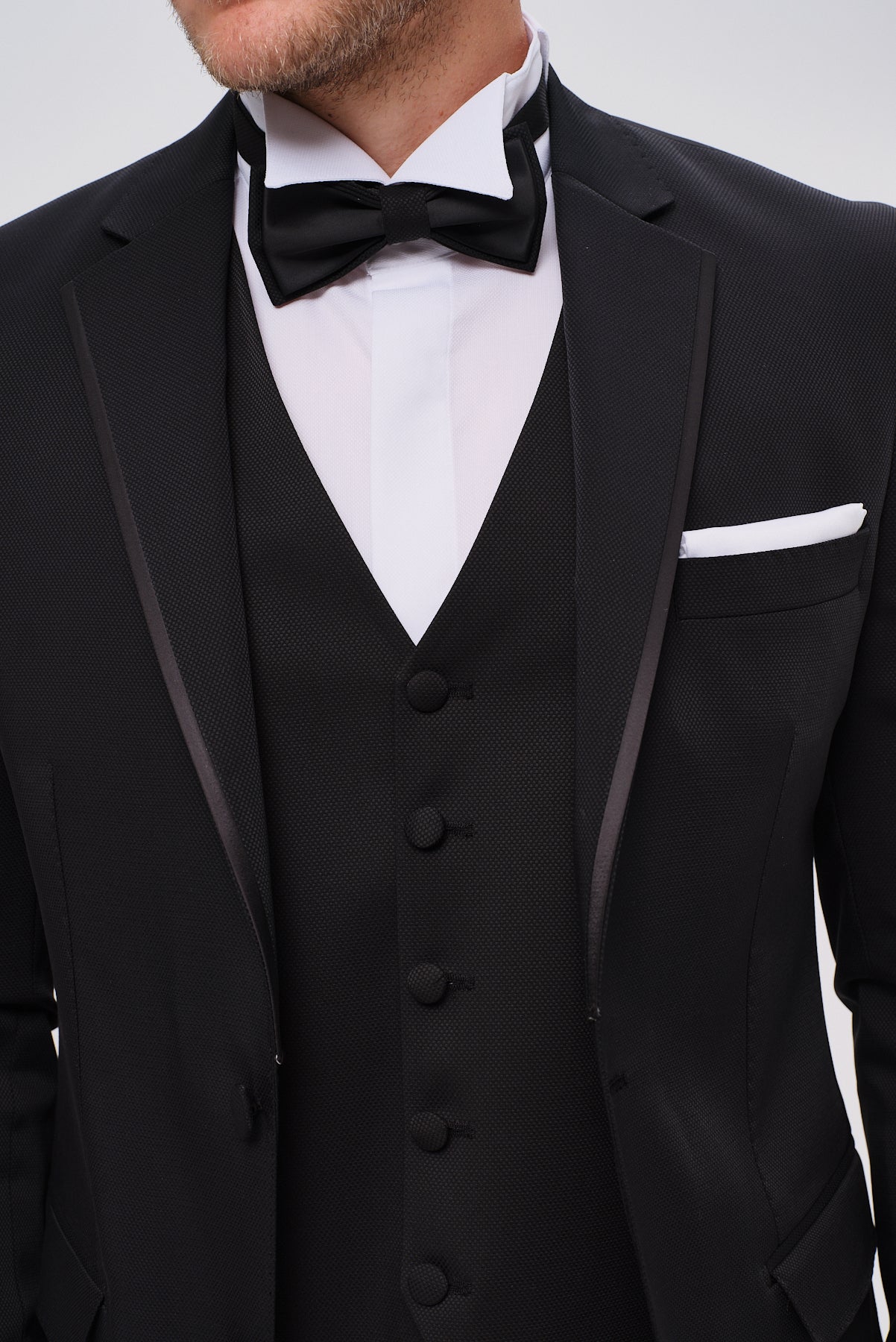 ΑΝΔΡΙΚΟ ΚΟΣΤΟΥΜΙ ΣΕΤ ΓΑΜΠΡΙΑΤΙΚΟ ΣΕ ΜΑΥΡΟ ΧΡΩΜΑ SLIM FIT