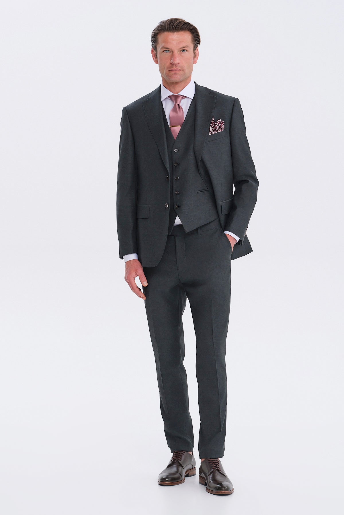 ΑΝΔΡΙΚΟ ΛΑΔΙ ΚΟΣΤΟΥΜΙ S 100'S SLIM FIT PORTOBELLO'S