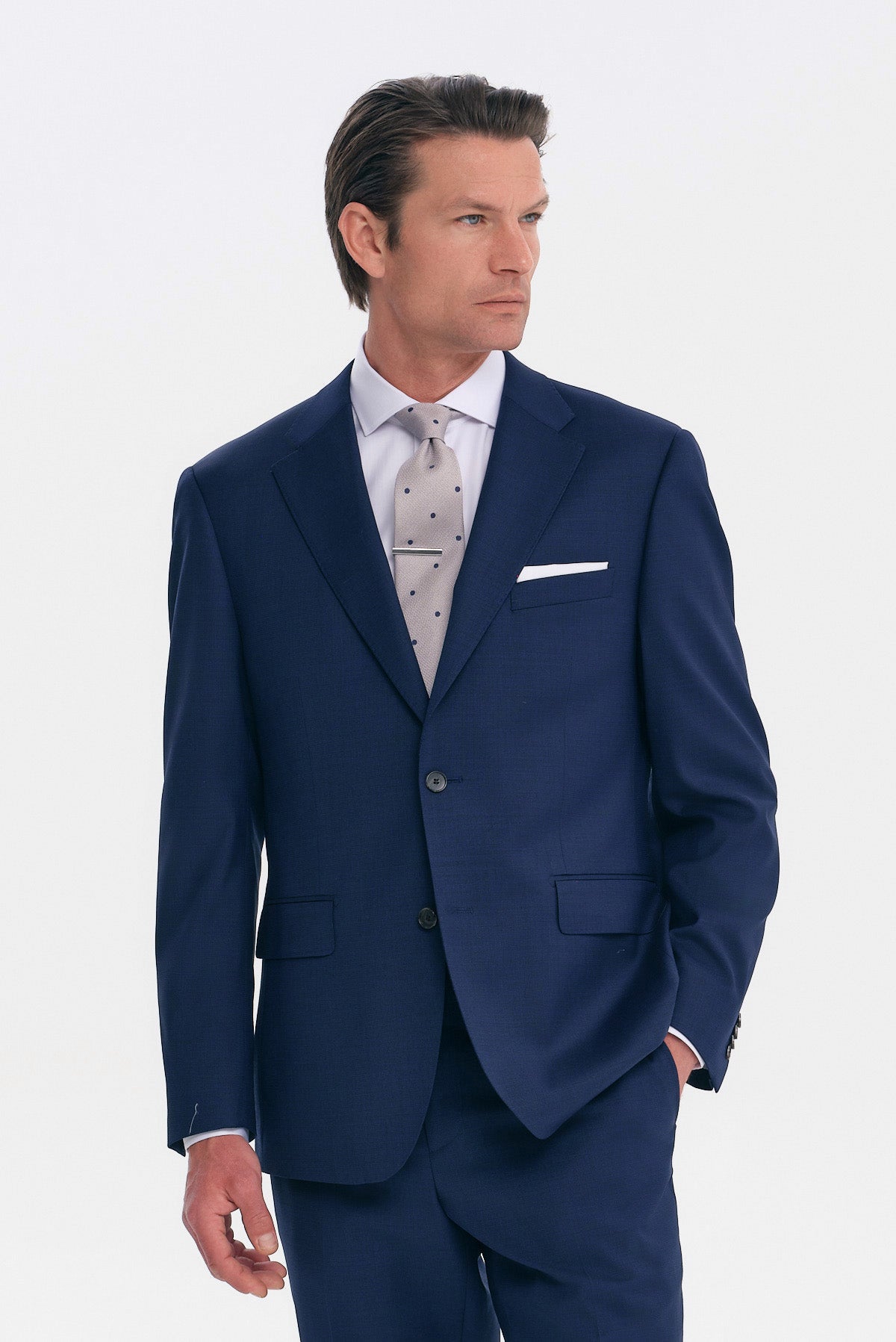 ΑΝΔΡΙΚΟ ΜΠΛΕ ΚΟΣΤΟΥΜΙ S 1OO'S REGULAR FIT PORTOBELLO'S