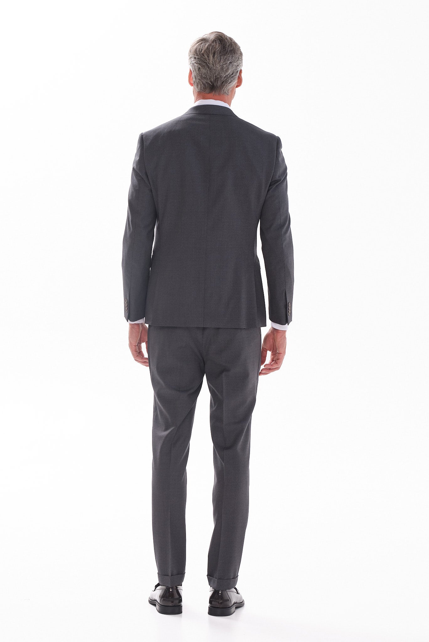 ΑΝΔΡΙΚΟ ΜΑΛΛΙΝΟ ΓΚΡΙ ΣΚΟΥΡΟ ΚΟΣΤΟΥΜΙ PORTOBELLO'S REGULAR FIT