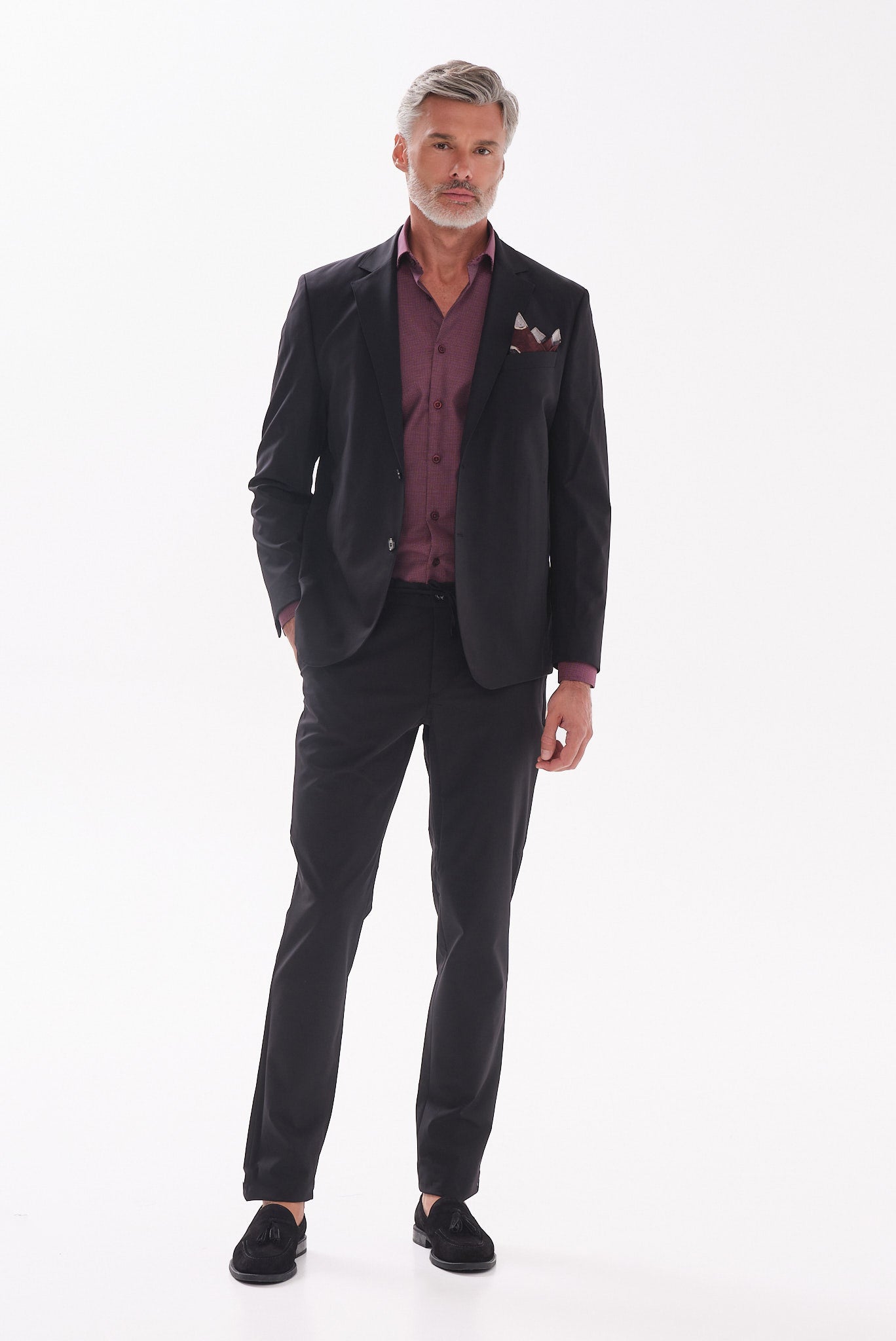 ΑΝΔΡΙΚΟ ΜΑΥΡΟ ΚΟΣΤΟΥΜΙ PORTOBELLO'S REGULAR FIT