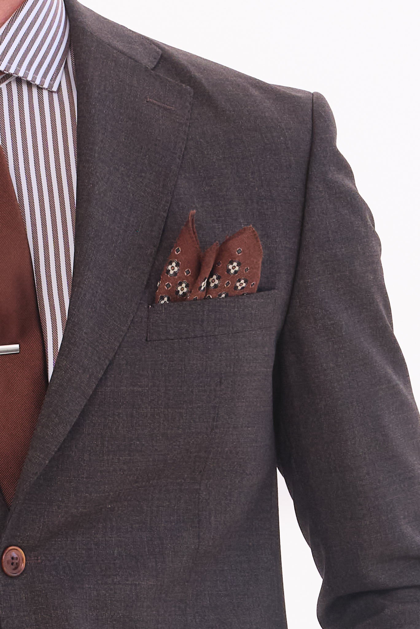 ΑΝΔΡΙΚΟ ΚΑΦΕ ΚΟΣΤΟΥΜΙ VITALE BARBERIS CANONICO SLIM FIT PORTOBELLO'S