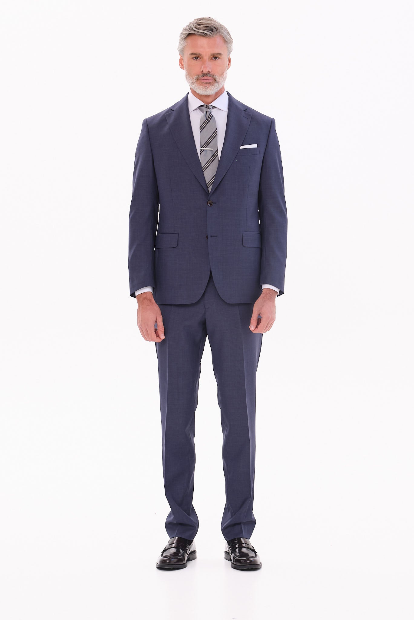 ΑΝΔΡΙΚΟ ΡΑΦ ΜΑΛΛΙΝΟ ΚΟΣΤΟΥΜΙ PORTOBELLO'S SLIM FIT