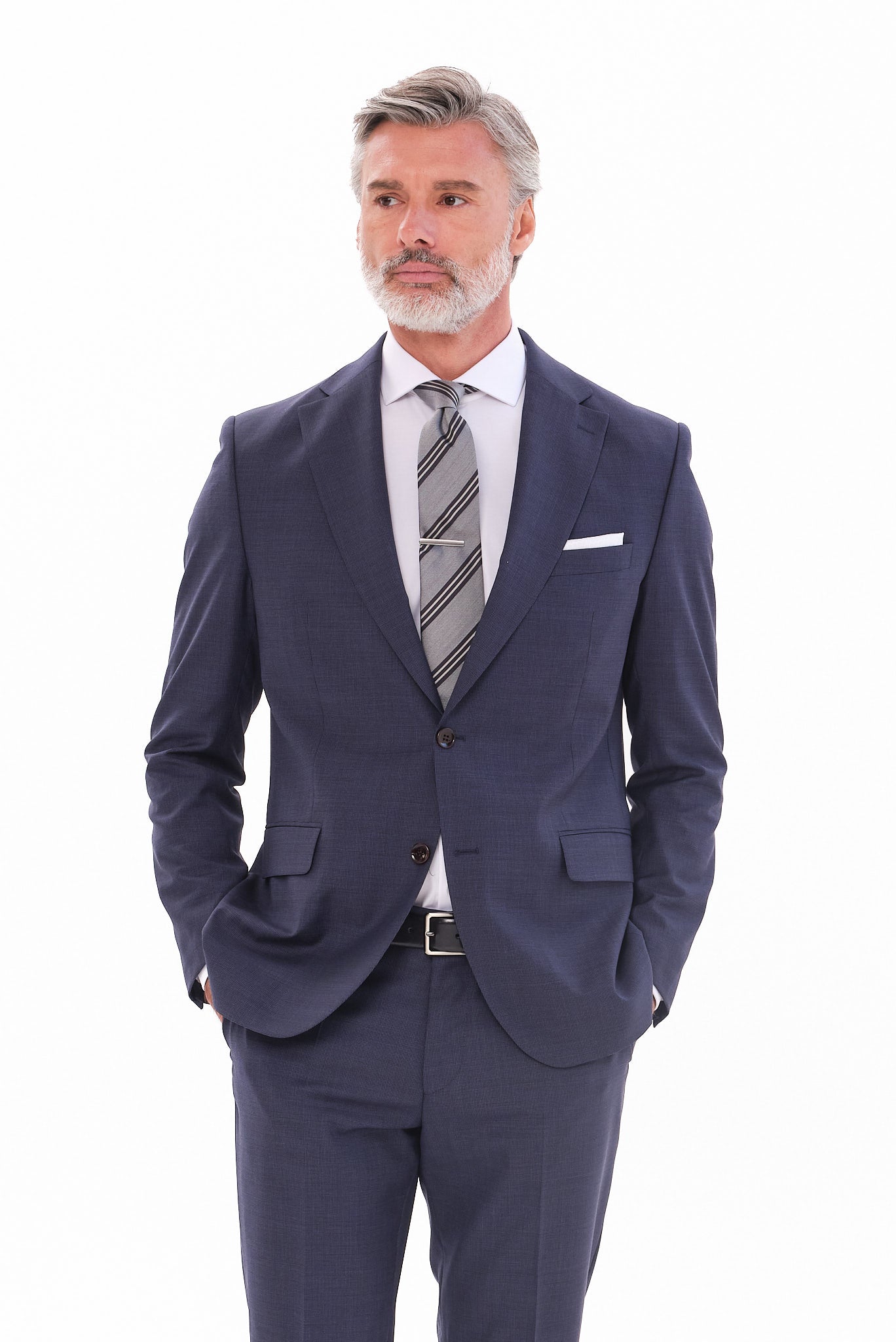 ΑΝΔΡΙΚΟ ΡΑΦ ΜΑΛΛΙΝΟ ΚΟΣΤΟΥΜΙ PORTOBELLO'S SLIM FIT