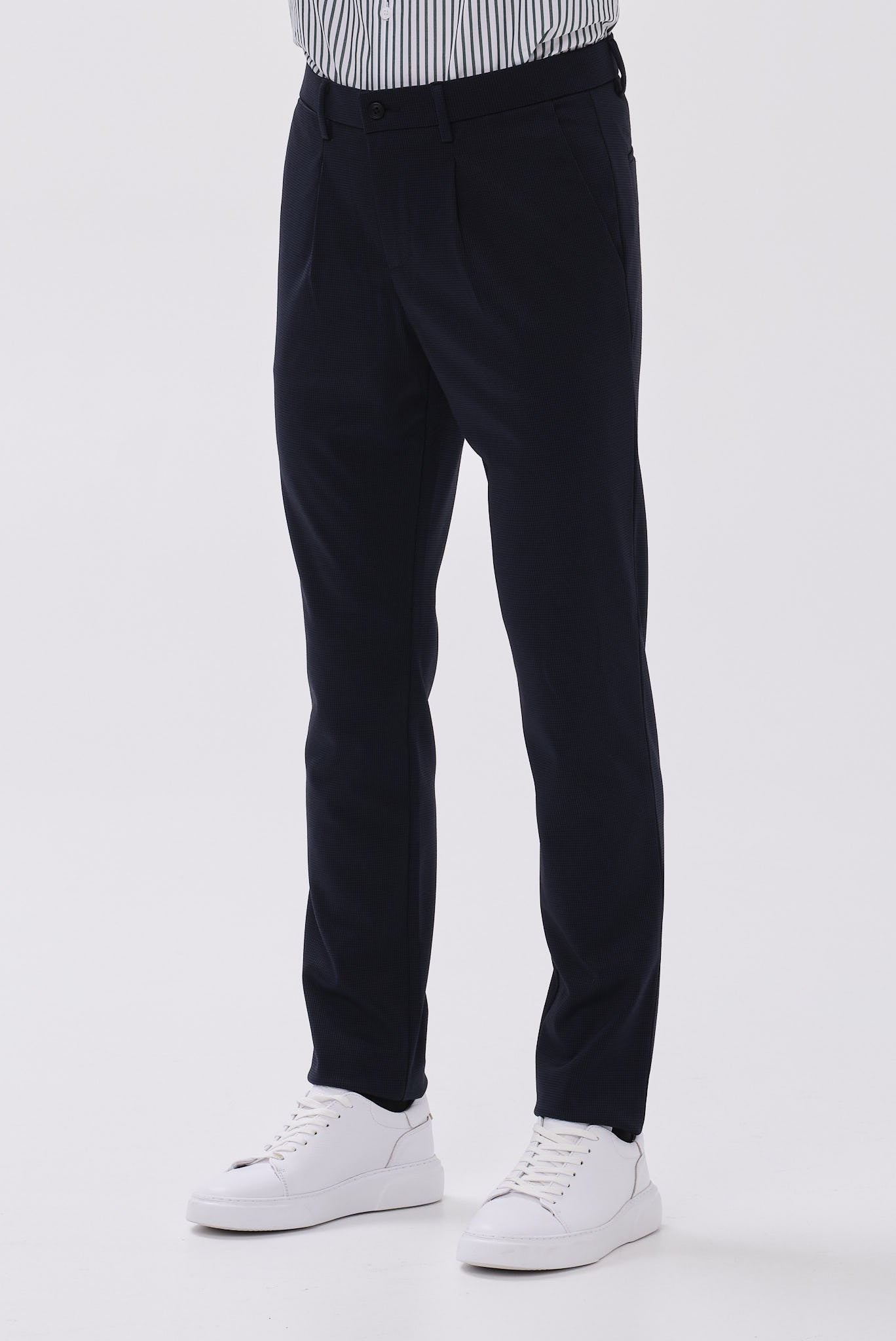 ΑΝΔΡΙΚΟ ΜΠΛΕ CHINOS ΠΑΝΤΕΛΟΝΙ PORTOBELLO'S REGULAR FIT ΜΕ ΠΙΕΤΑ