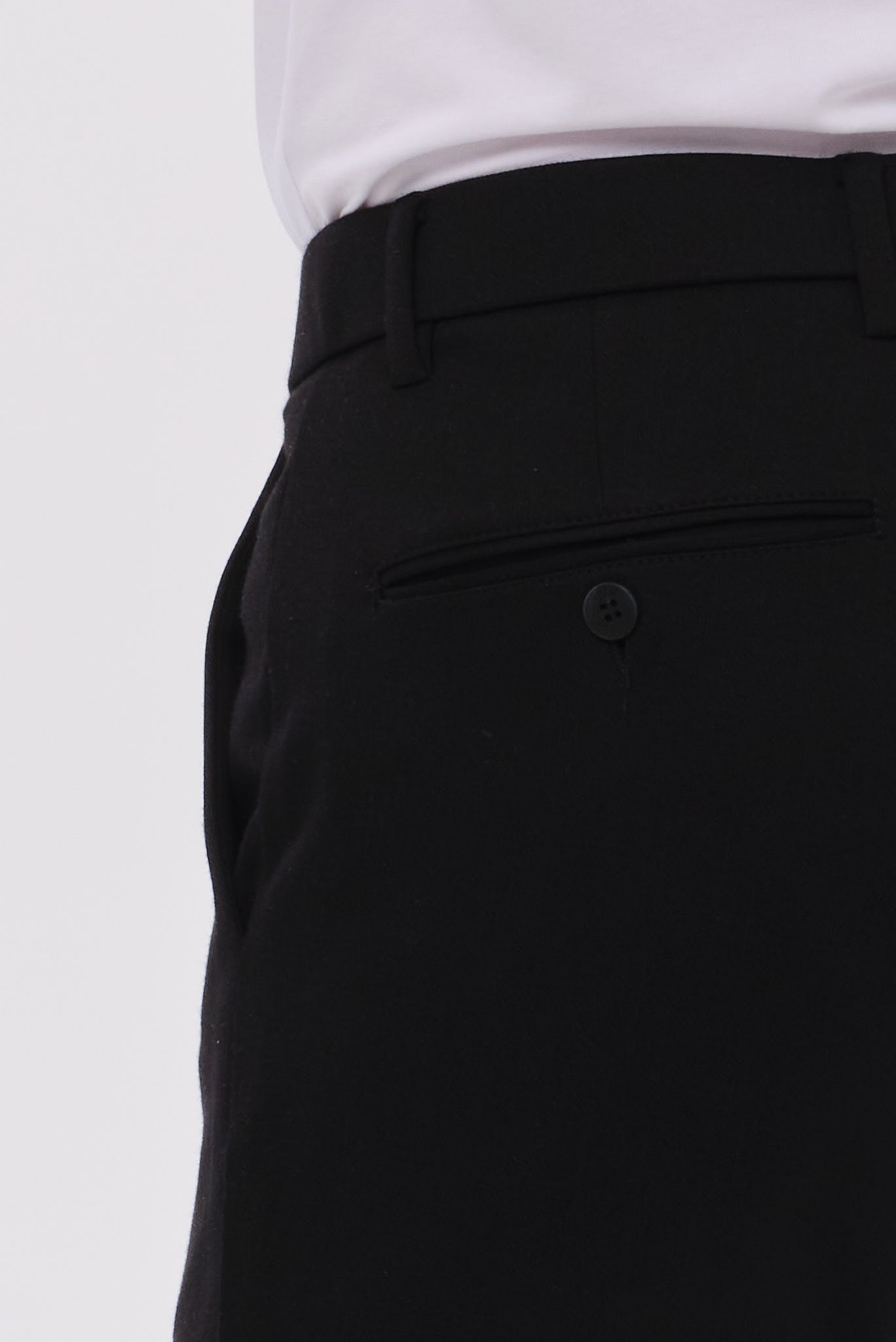 ΑΝΔΡΙΚΟ ΜΑΥΡΟ CHINOS ΠΑΝΤΕΛΟΝΙ PORTOBELLO'S REGULAR FIT ΜΕ ΠΙΕΤΑ
